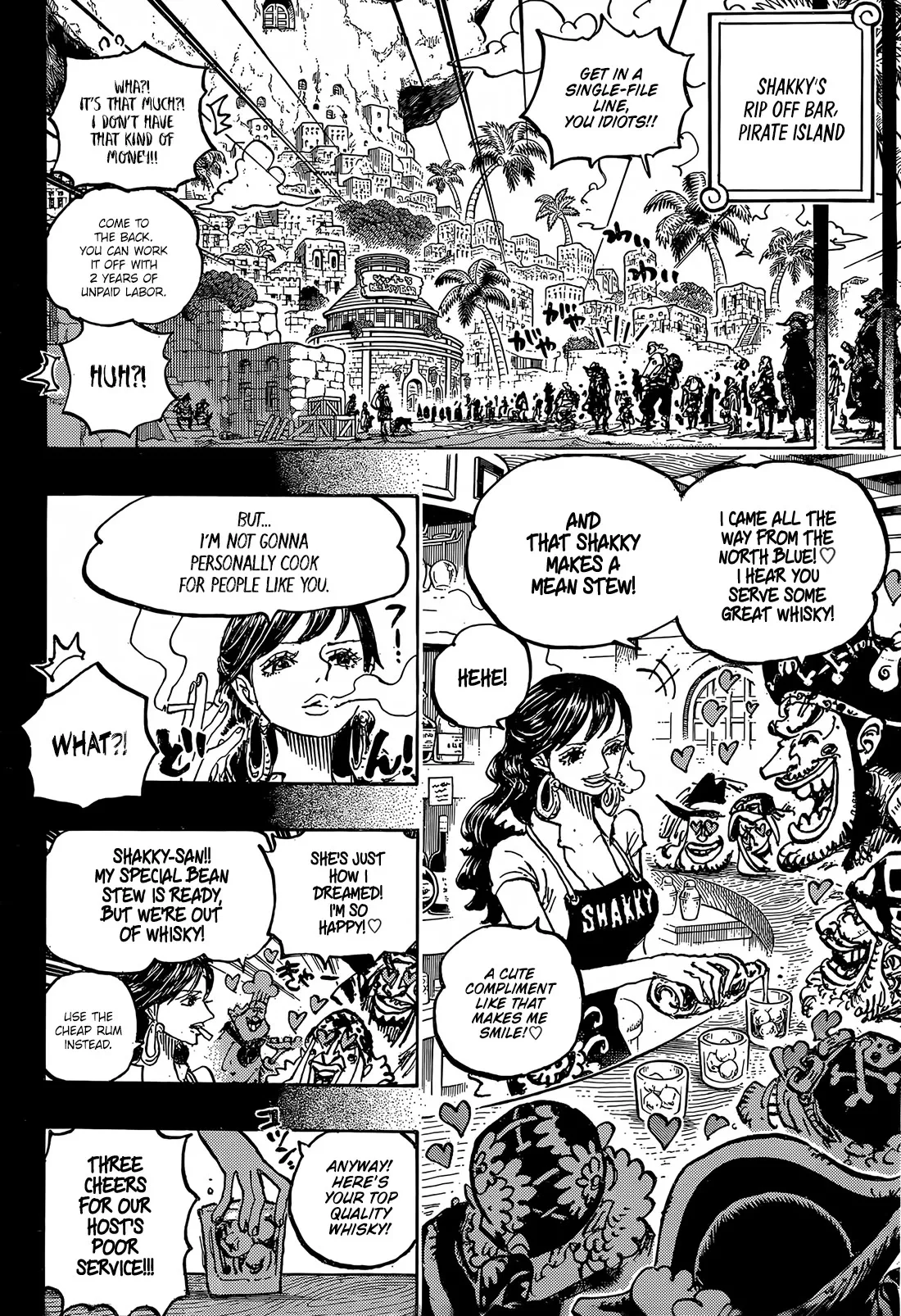 One Piece Chapter 1158 page 7 - 