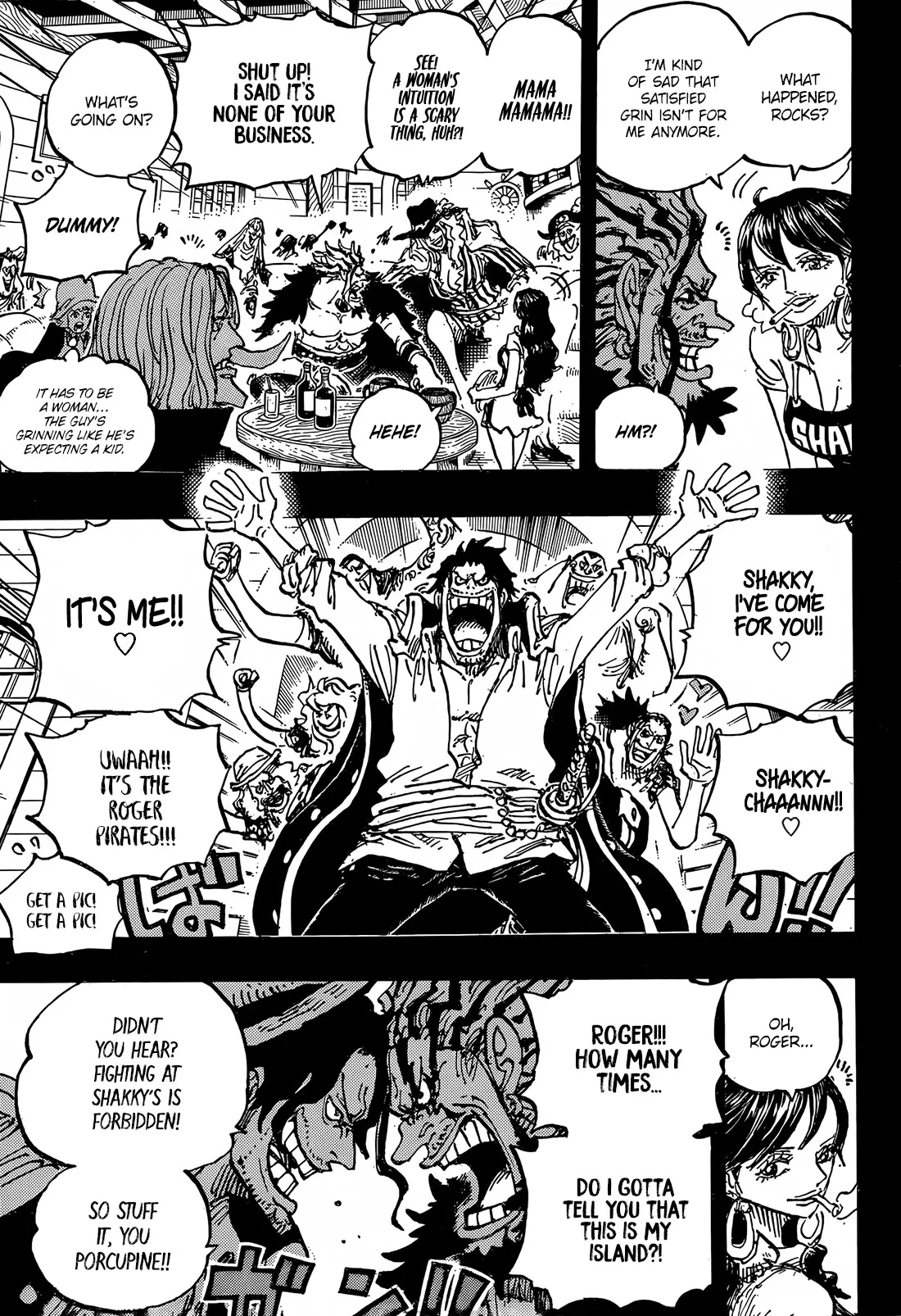 One Piece Chapter 1158 page 8 - 
