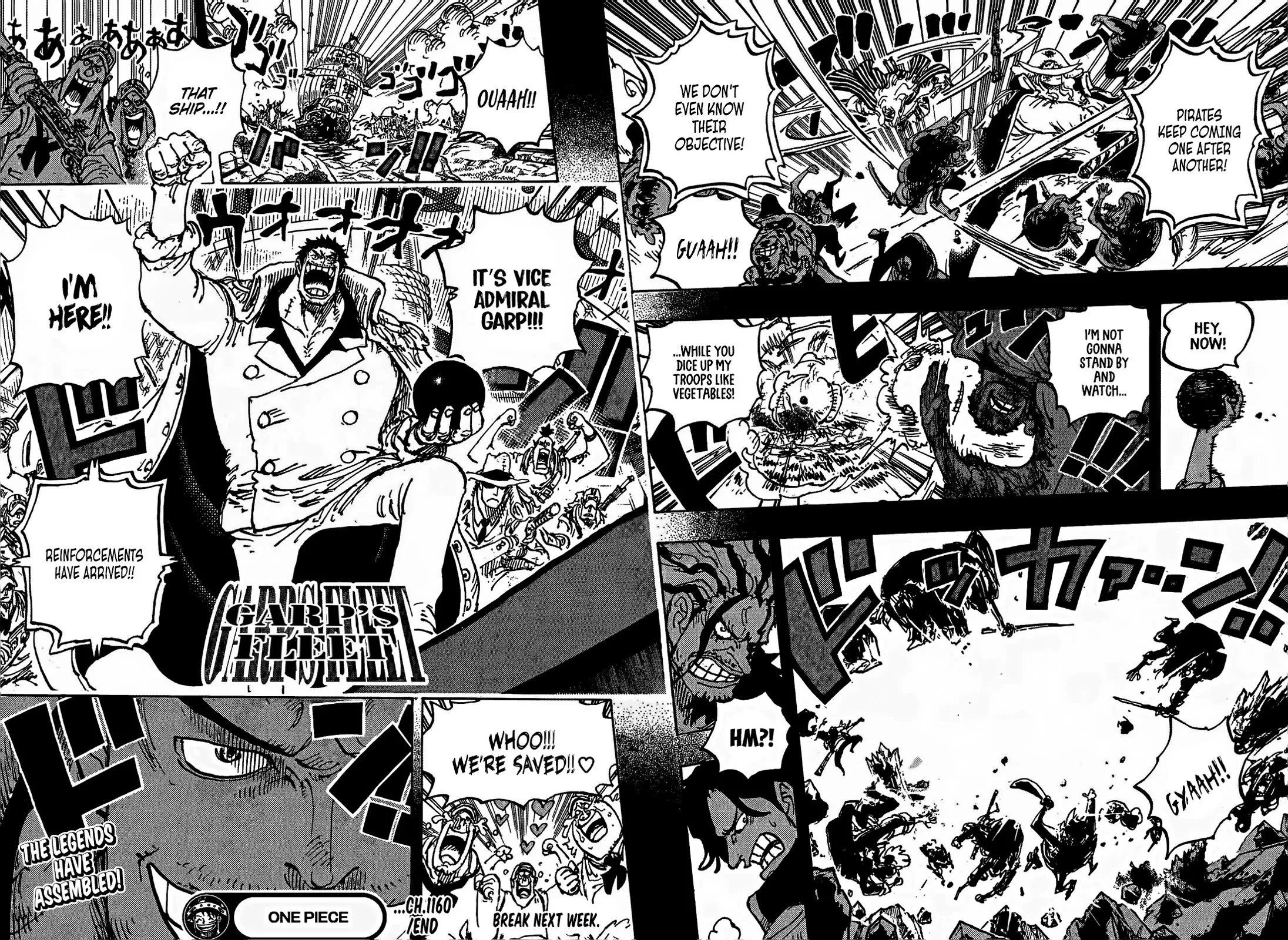 One Piece Chapter 1160 page 15 - 