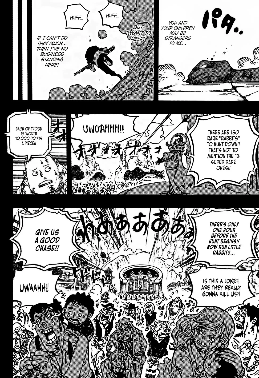 One Piece Chapter 1160 page 4 - 