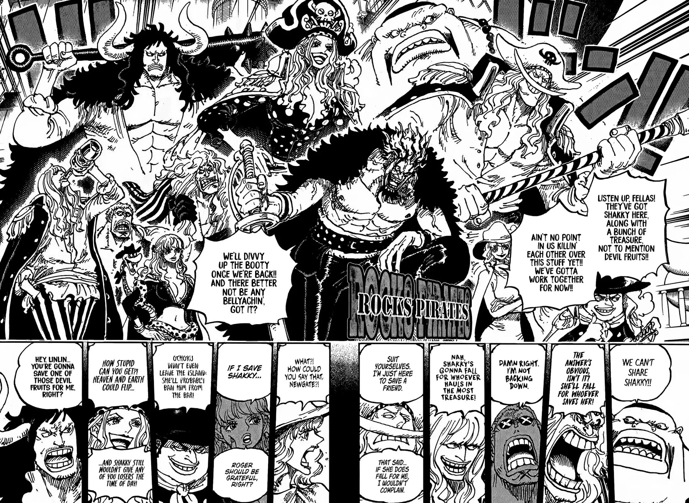 One Piece Chapter 1160 page 10 - 