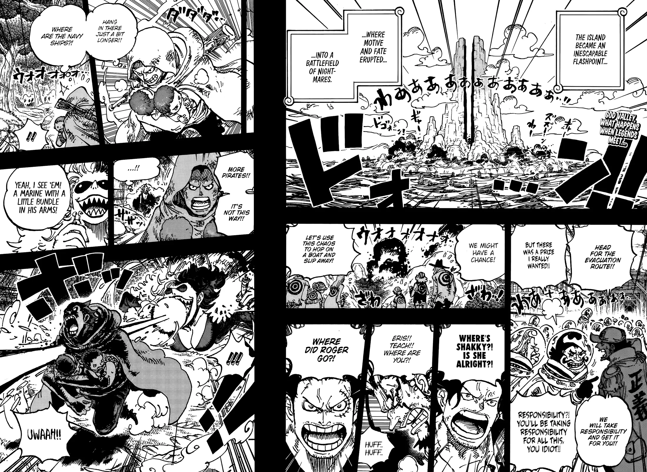 One Piece Chapter 1161 page 4 - 