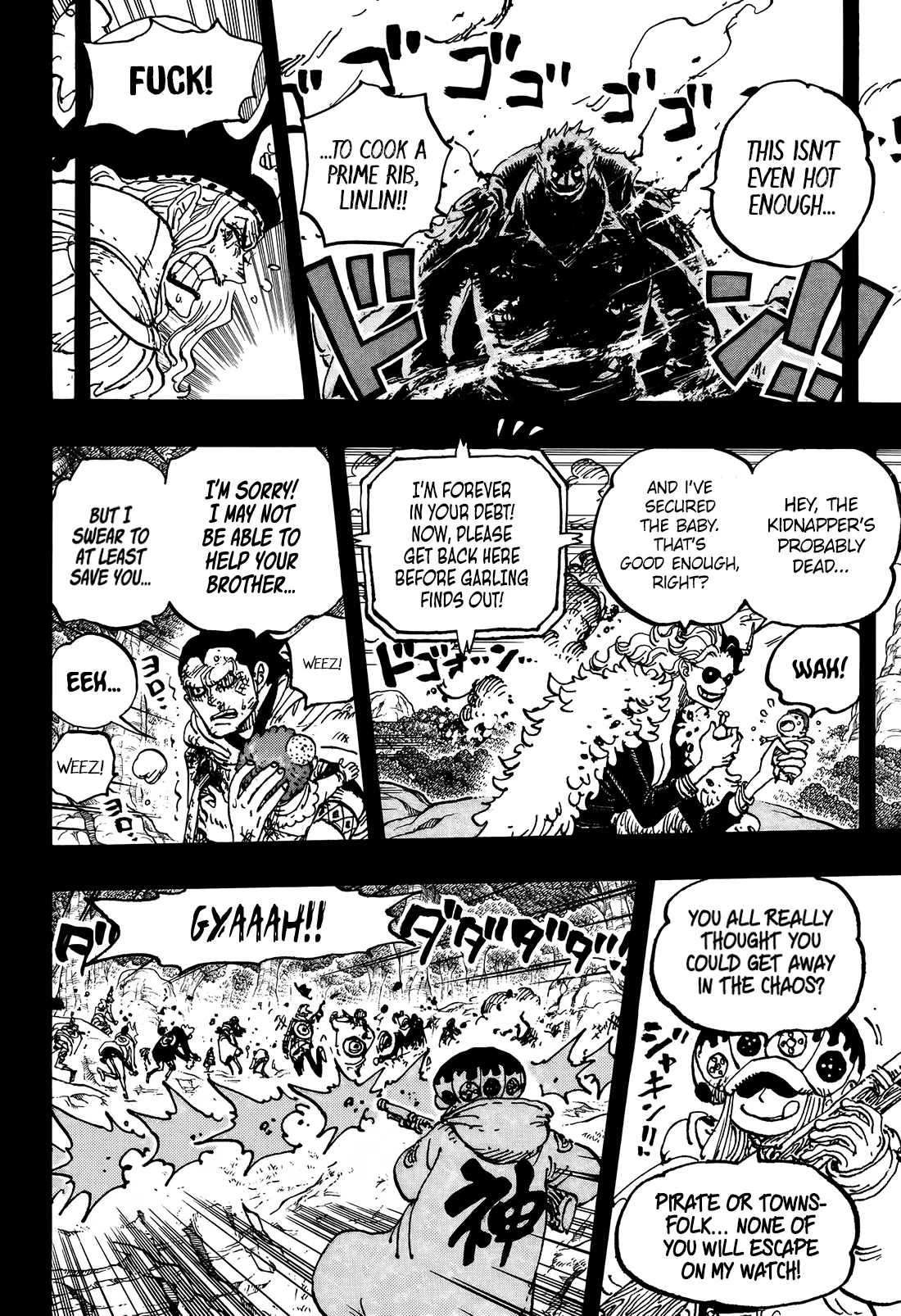 One Piece Chapter 1161 page 10 - 