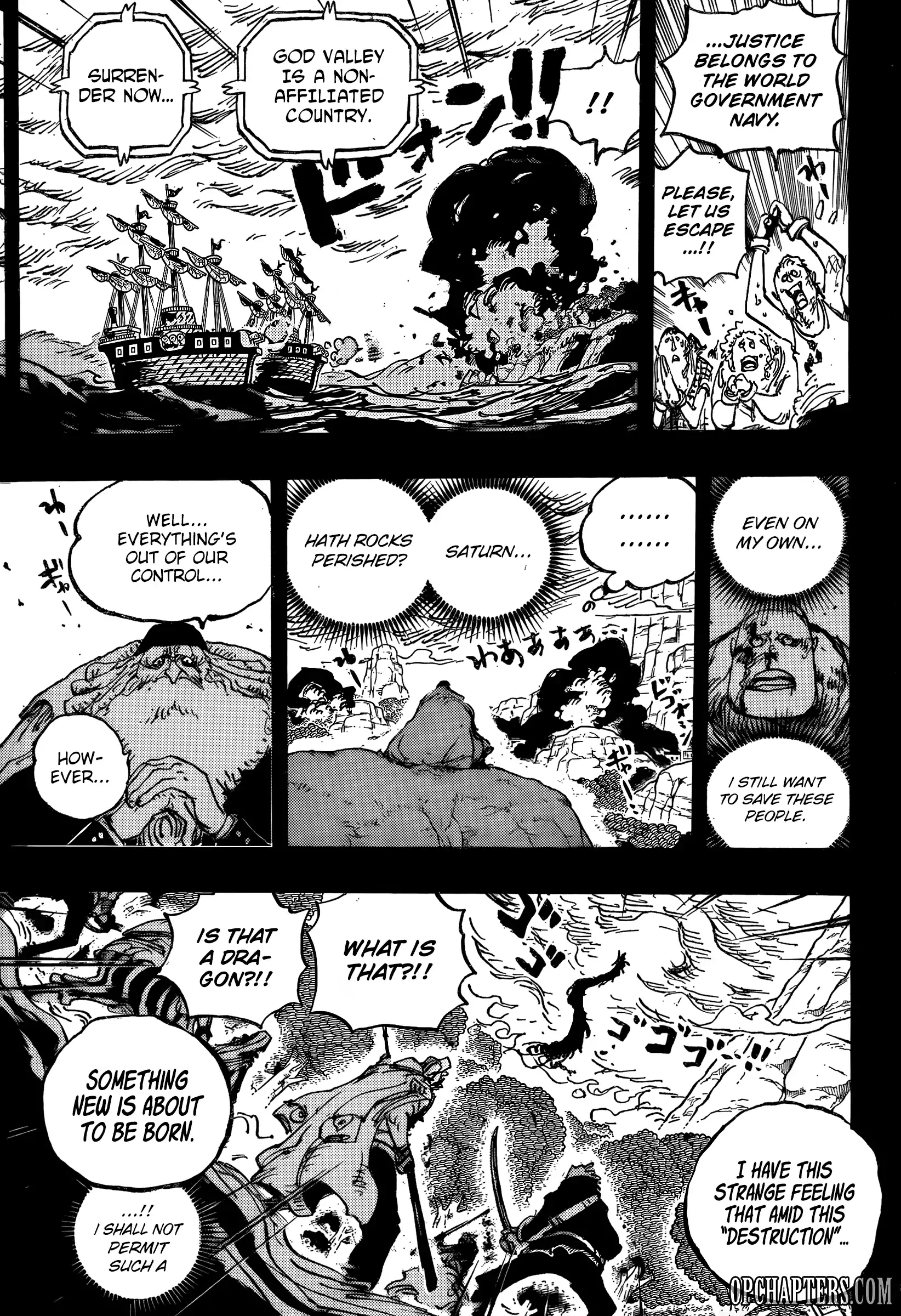 One Piece Chapter 1162 page 13 - 