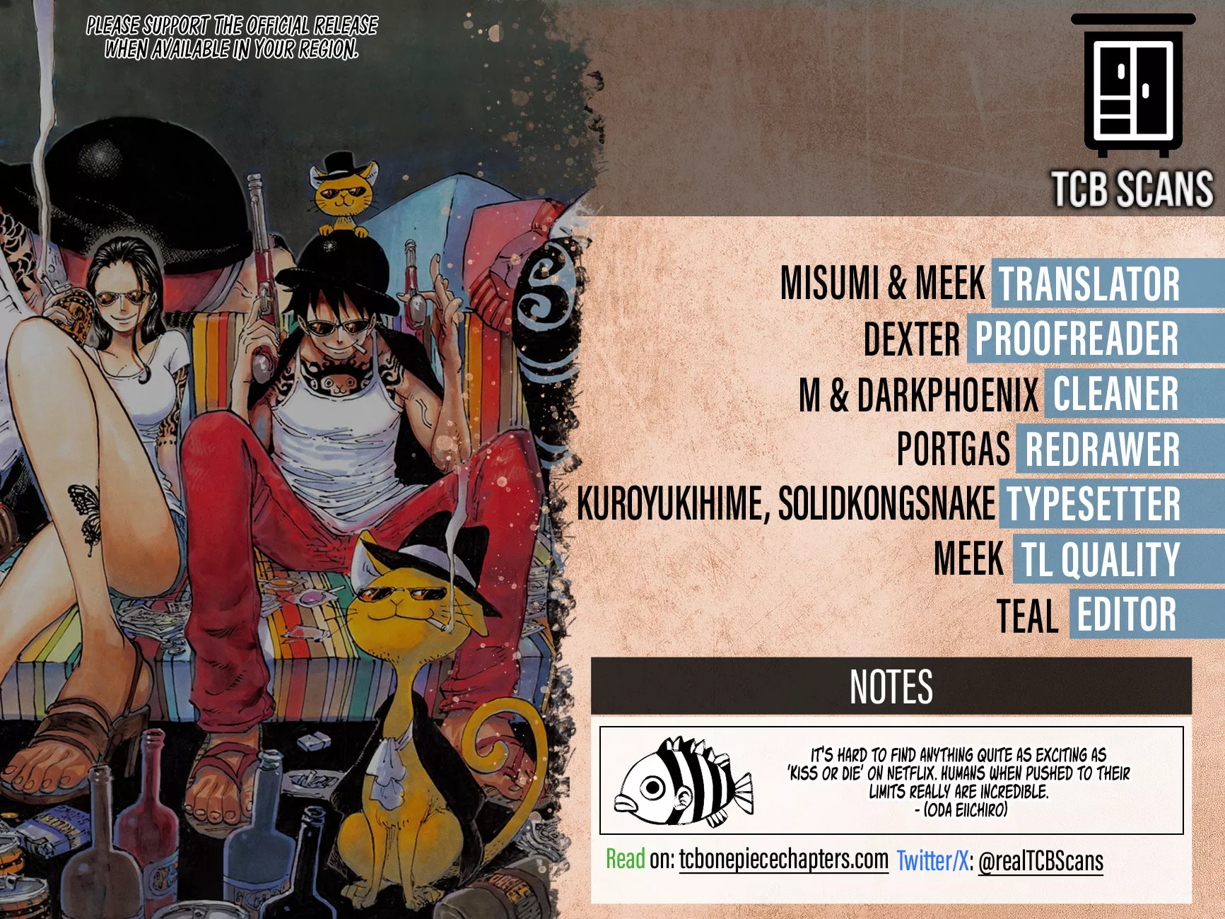 One Piece Chapter 1163 page 2 - 