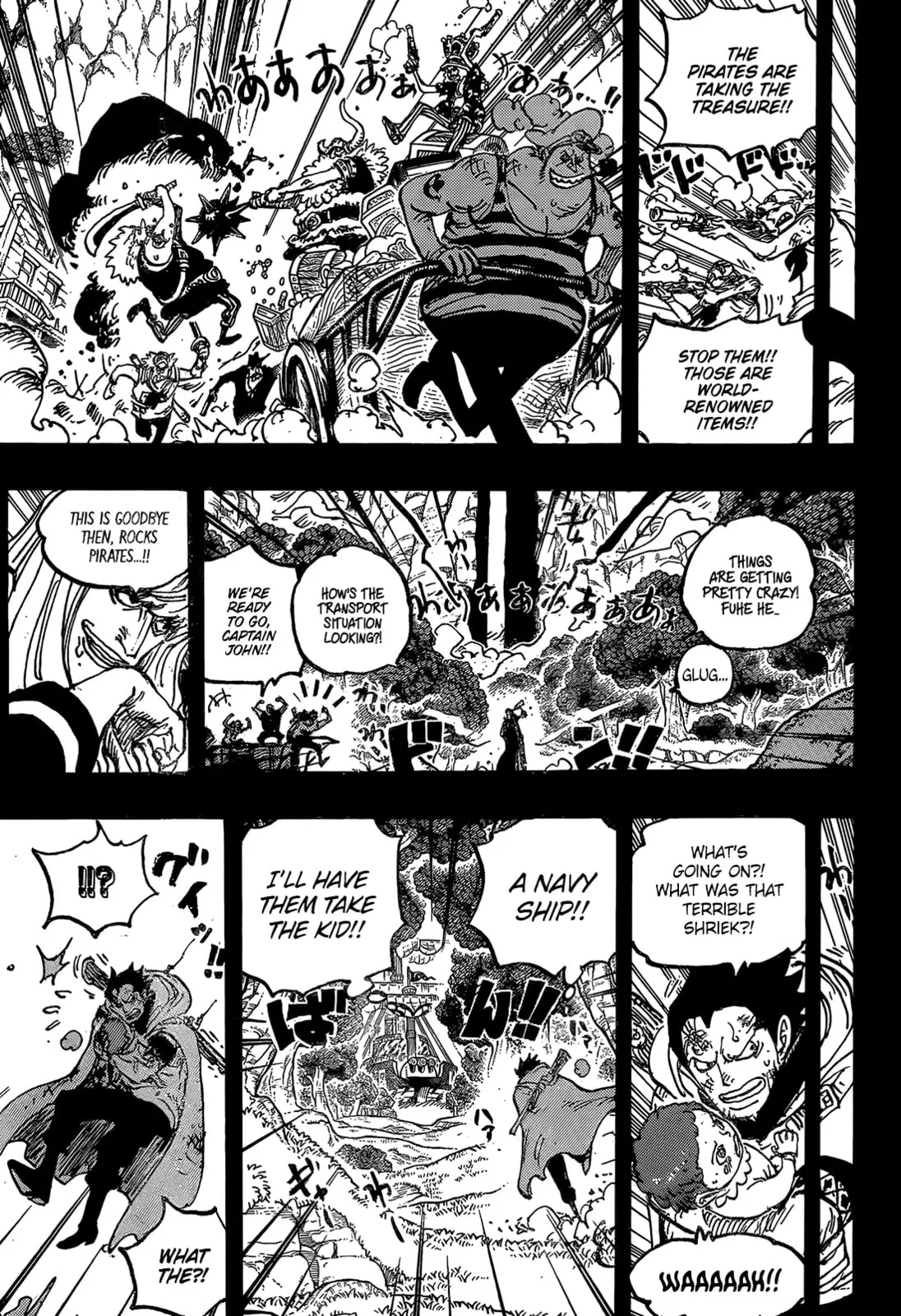 One Piece Chapter 1163 page 8 - 
