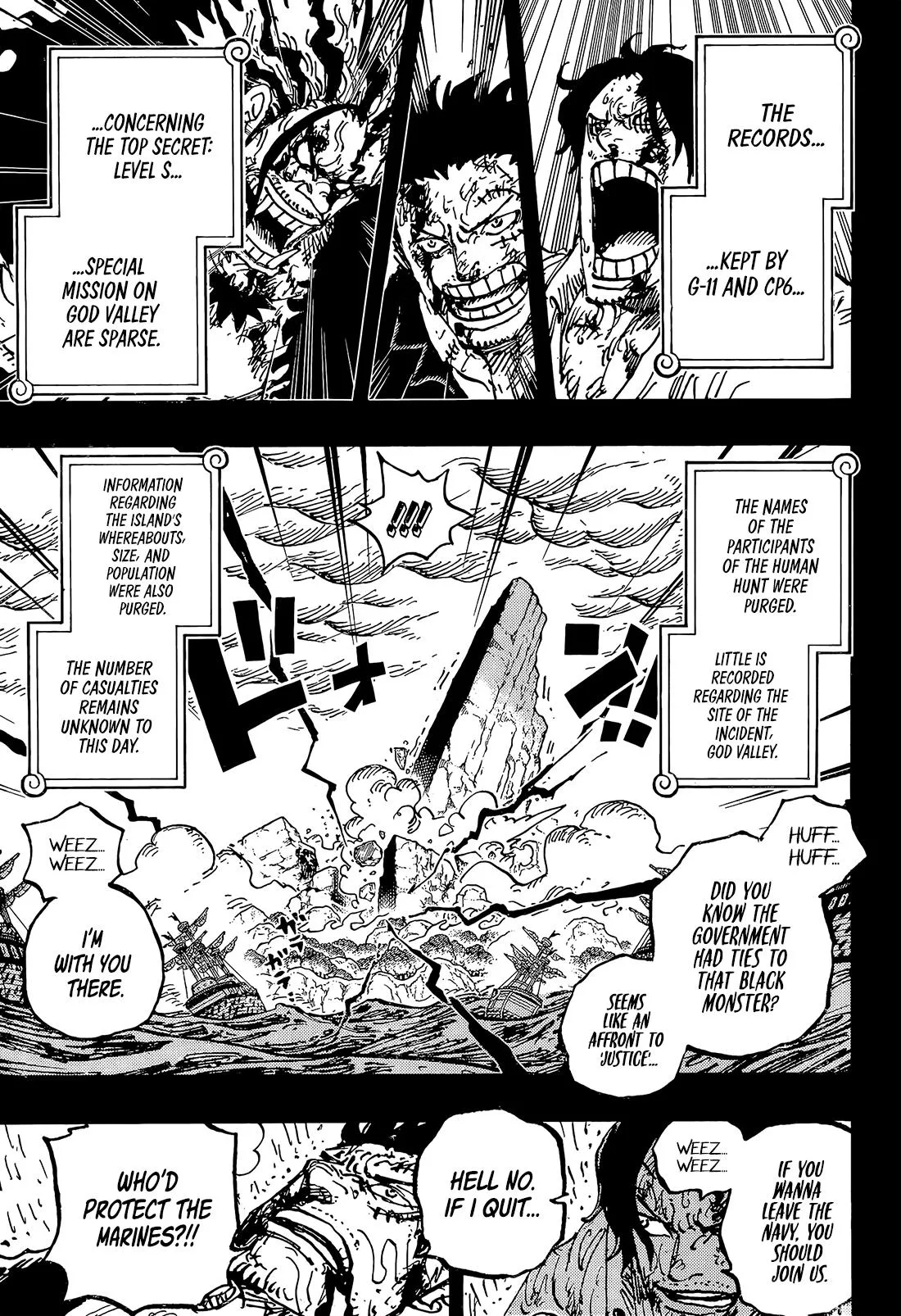 One Piece Chapter 1165 page 13 - 