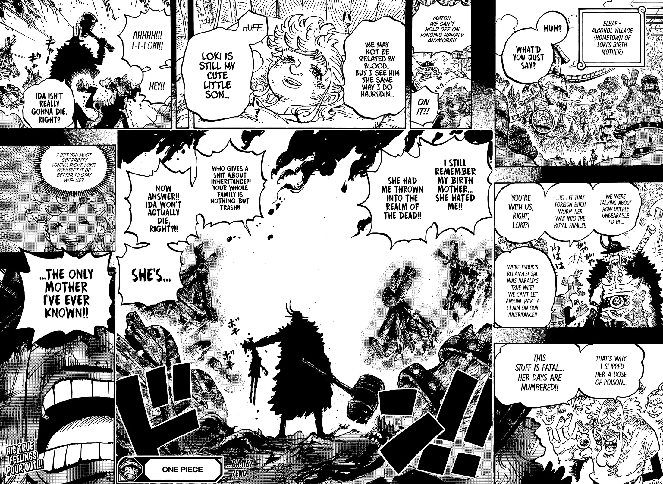 One Piece Chapter 1167 page 17 - 