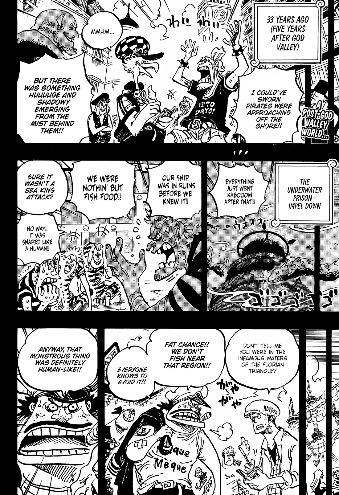 One Piece Chapter 1167 page 3 - 