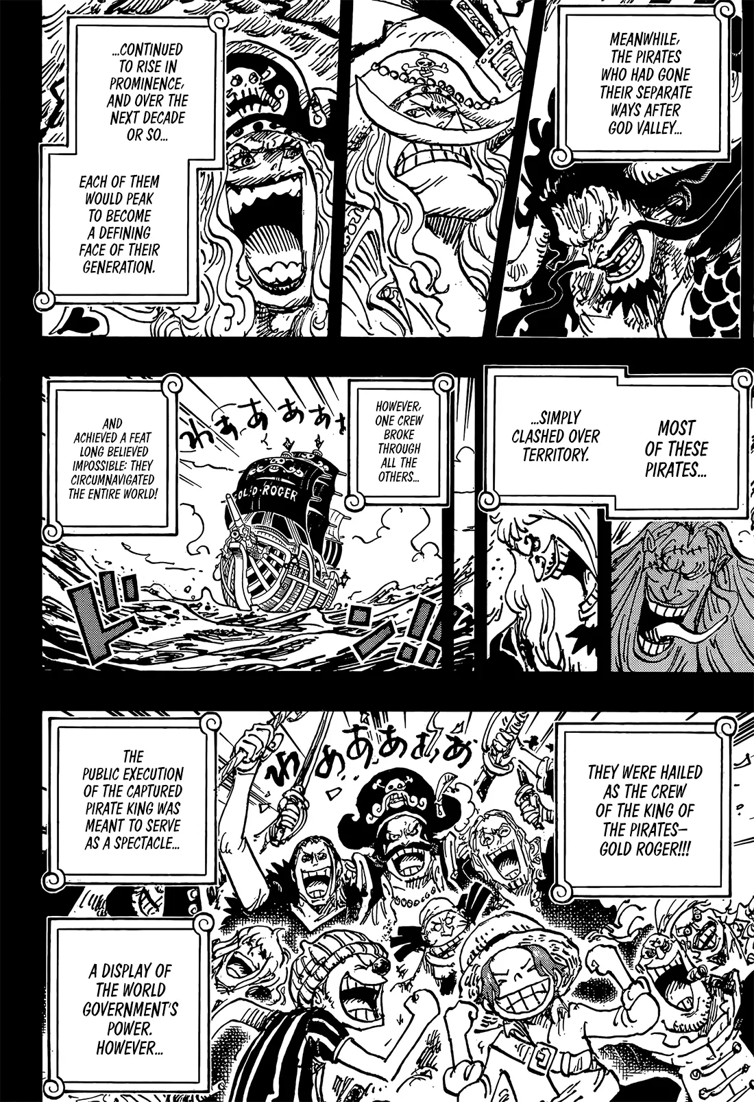 One Piece Chapter 1167 page 5 - 