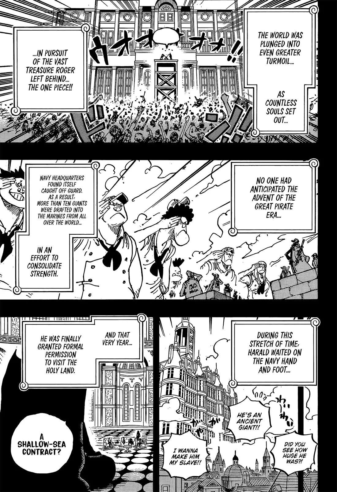 One Piece Chapter 1167 page 6 - 