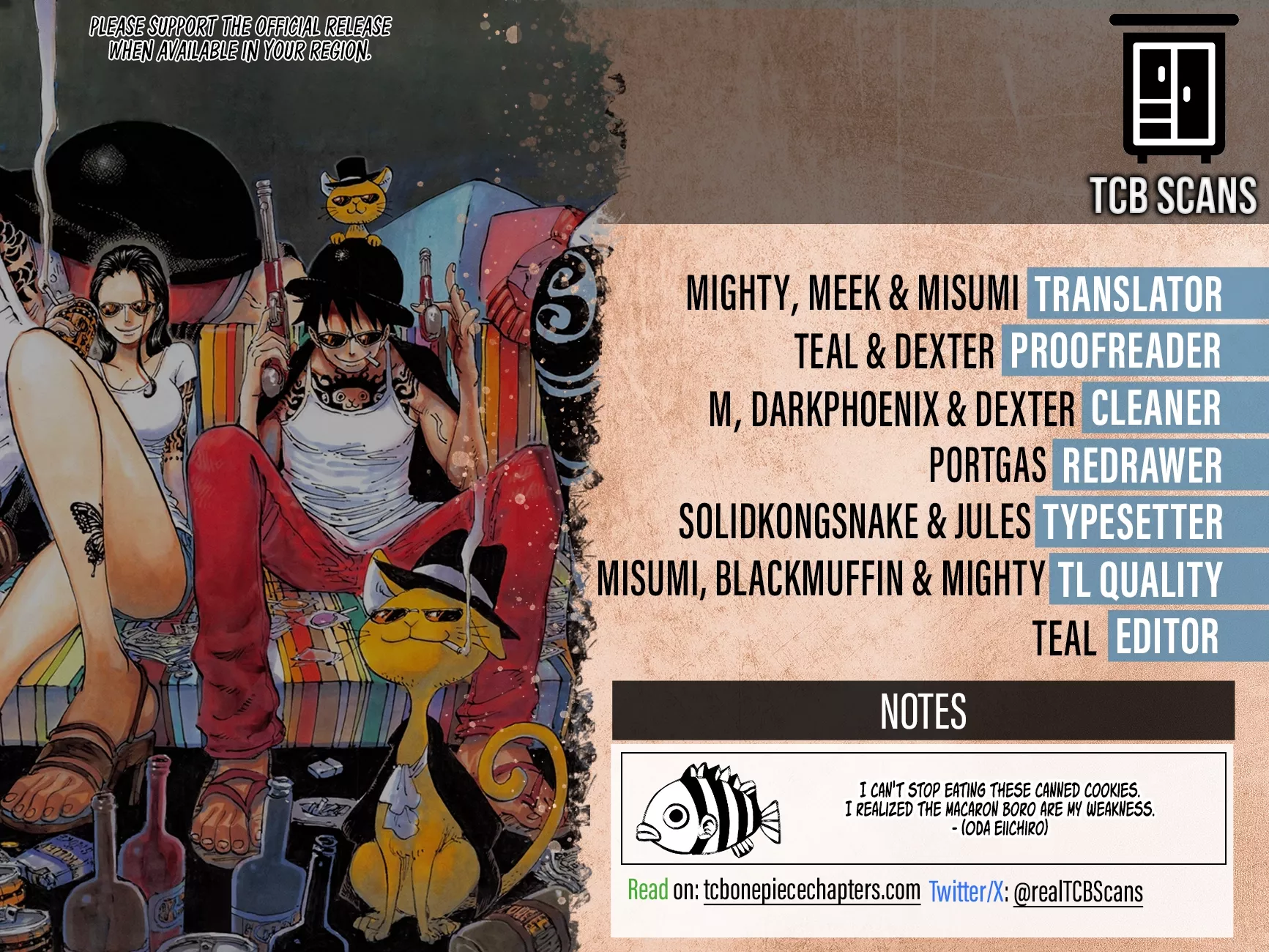One Piece Chapter 1168 page 2 - 
