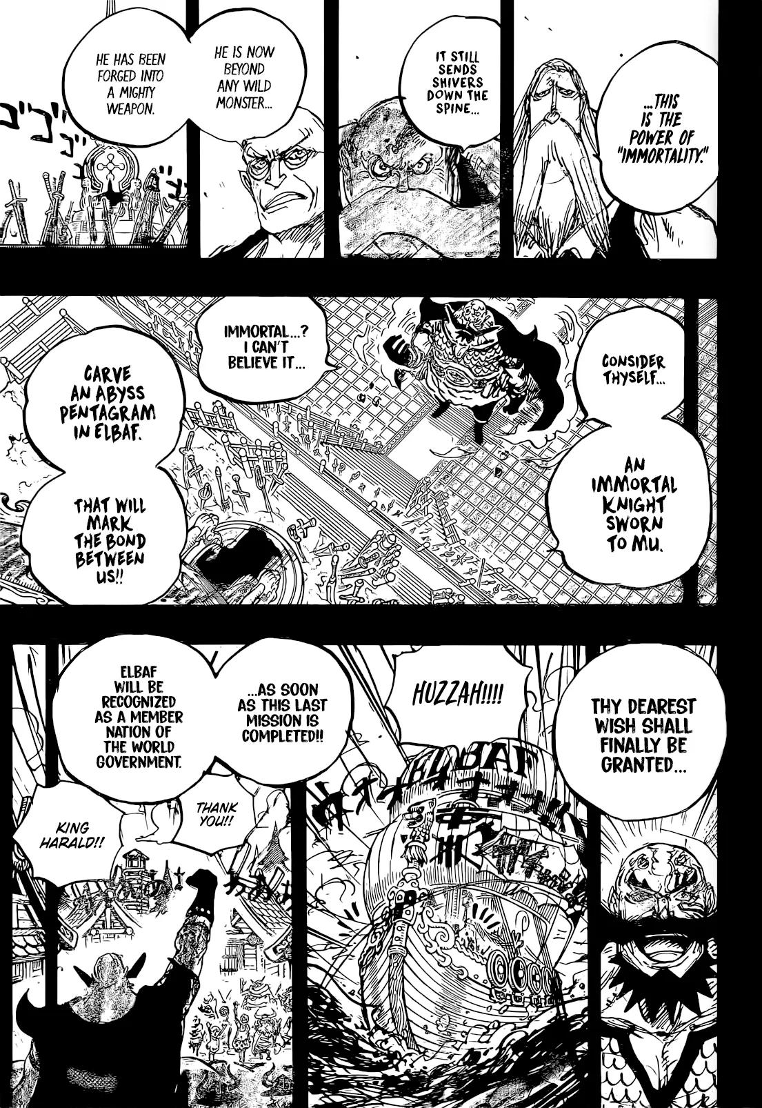 One Piece Chapter 1168 page 12 - 