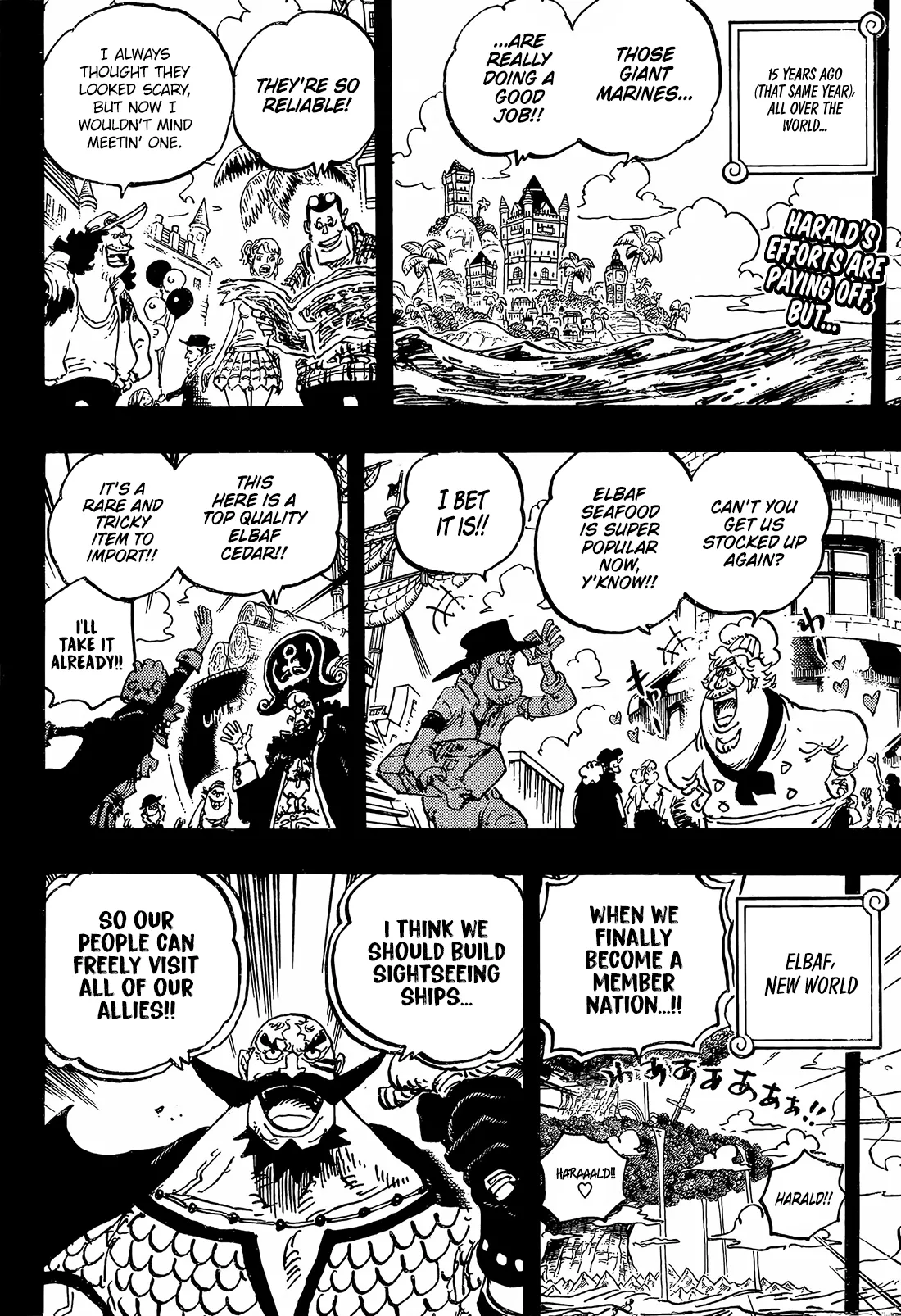 One Piece Chapter 1168 page 3 - 
