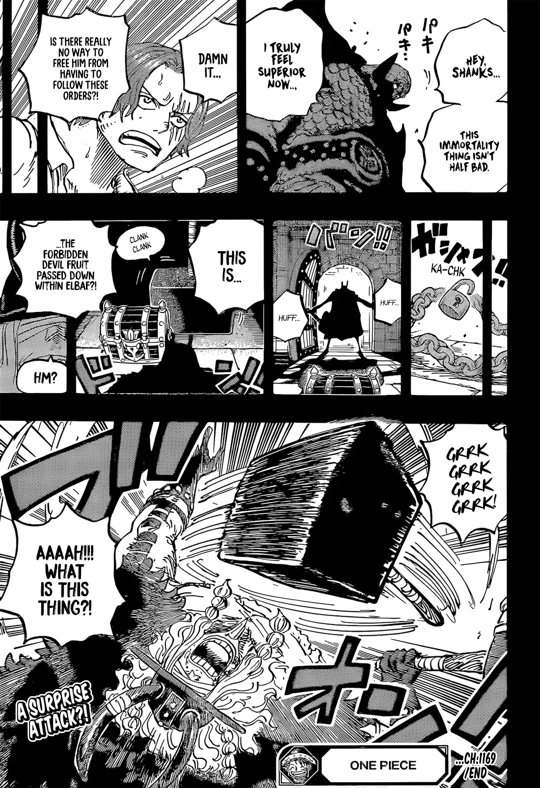 One Piece Chapter 1169 page 18 - 