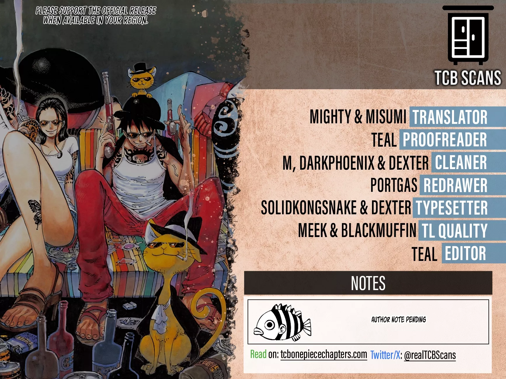 One Piece Chapter 1169 page 3 - 