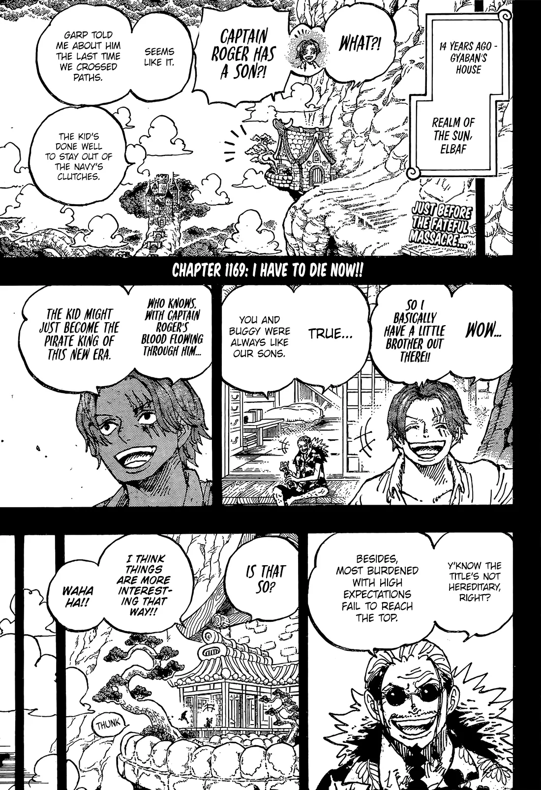 One Piece Chapter 1169 page 4 - 