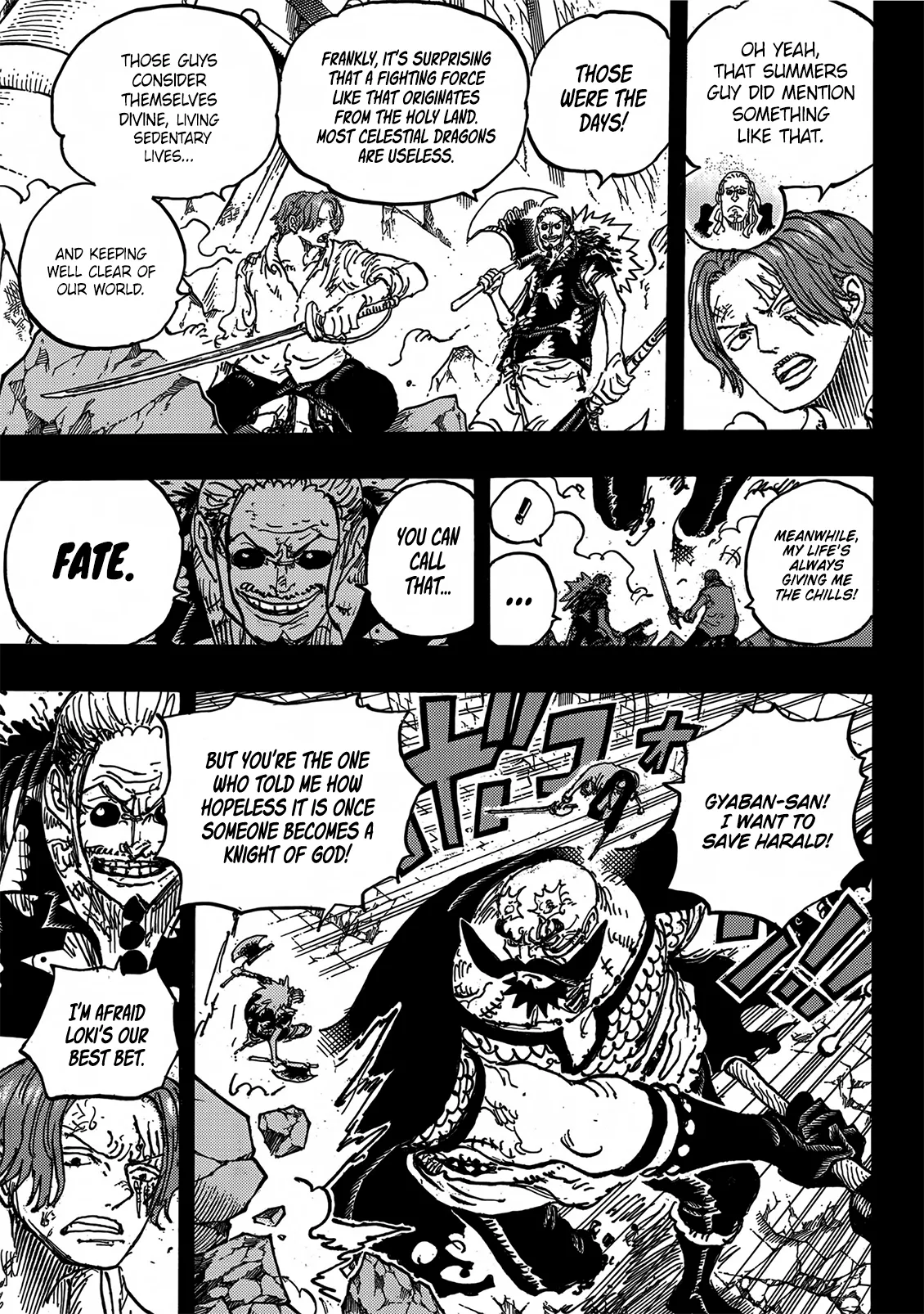 One Piece Chapter 1170 page 9 - 