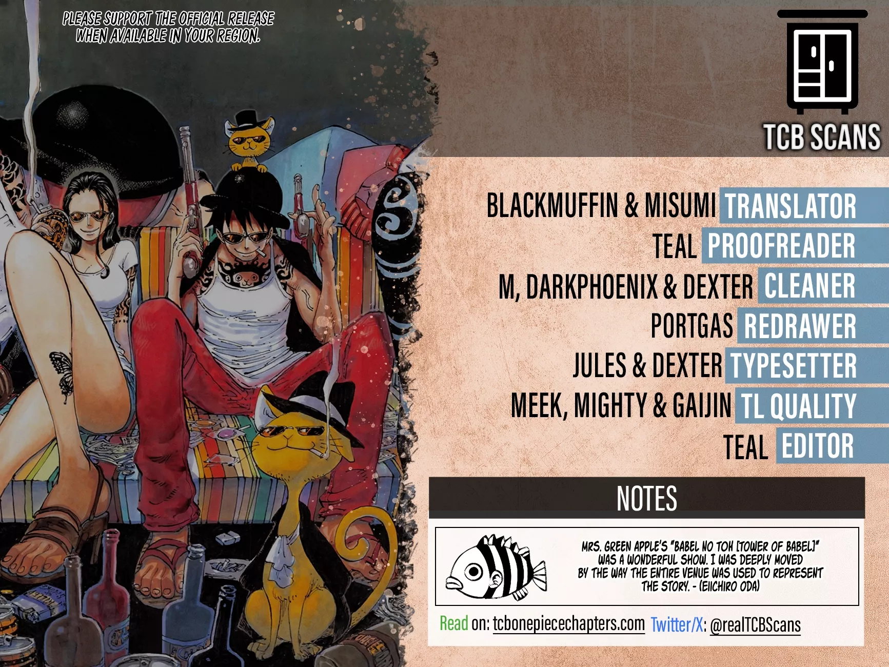 One Piece Chapter 1171 page 2 - 