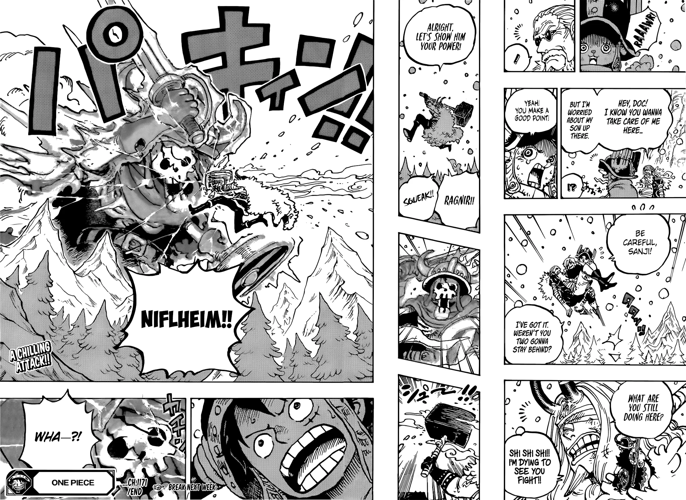 One Piece Chapter 1171 page 14 - 