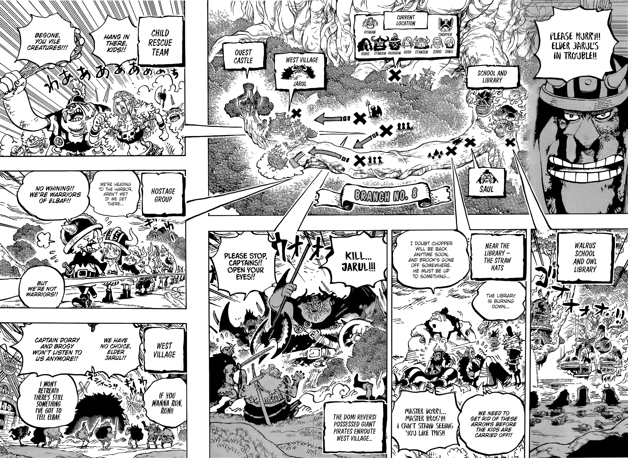 One Piece Chapter 1172 page 3 - 