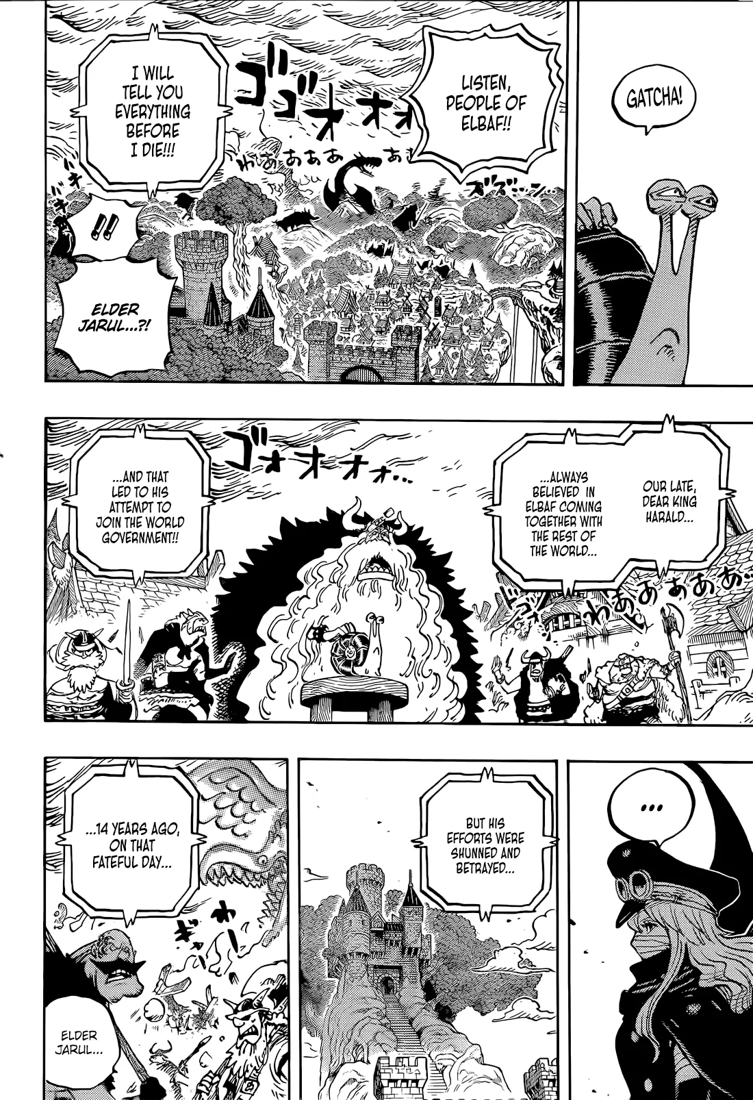 One Piece Chapter 1172 page 4 - 