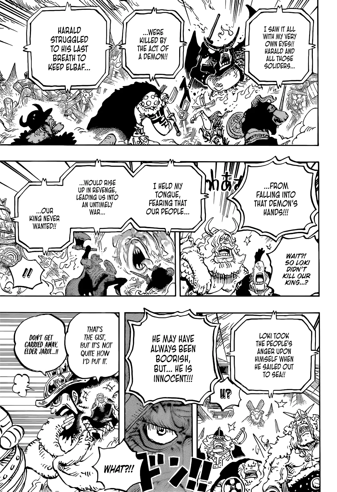 One Piece Chapter 1172 page 5 - 