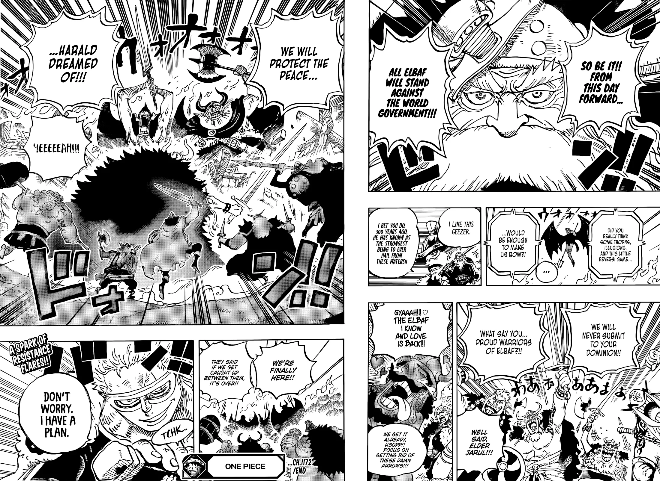 One Piece Chapter 1172 page 7 - 