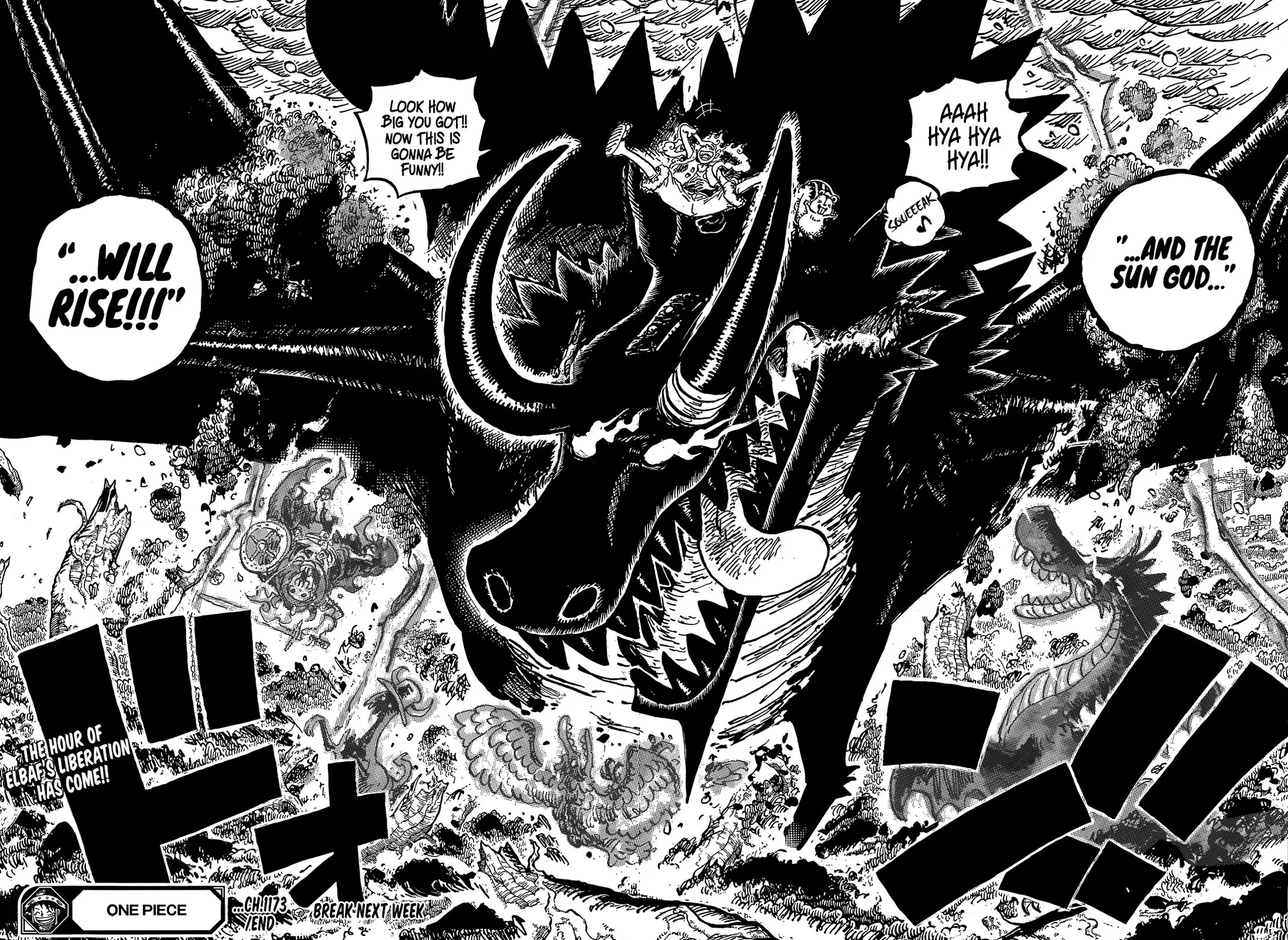 One Piece Chapter 1174 page 16 - 