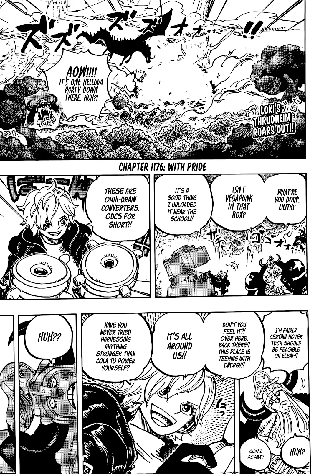 One Piece Chapter 1176 page 12 - 