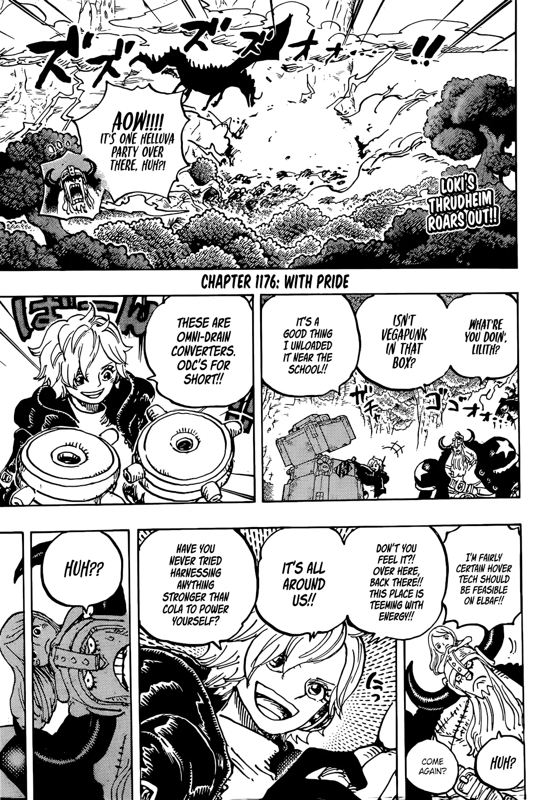 One Piece Chapter 1176 page 3 - 