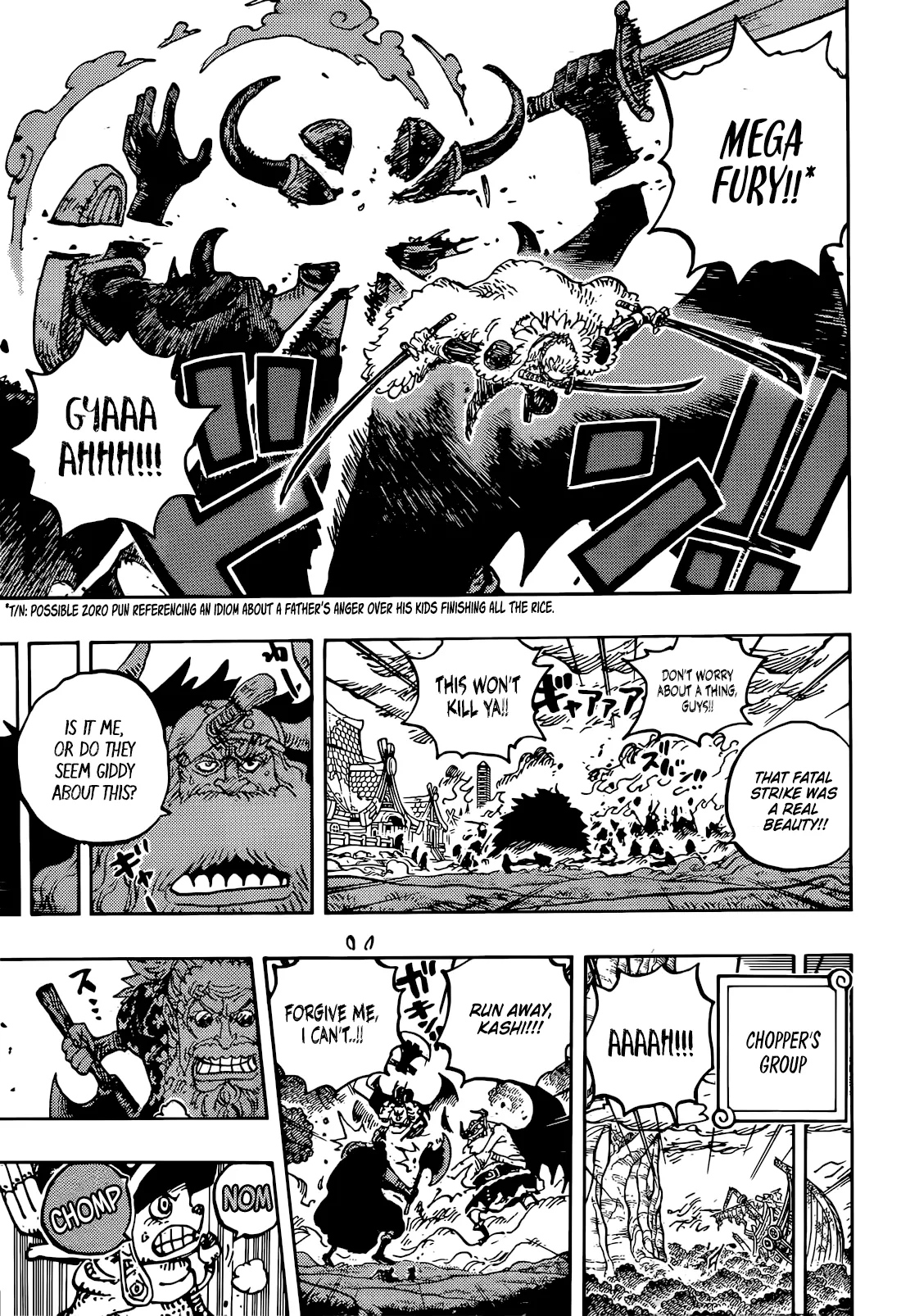 One Piece Chapter 1177 page 8 - 