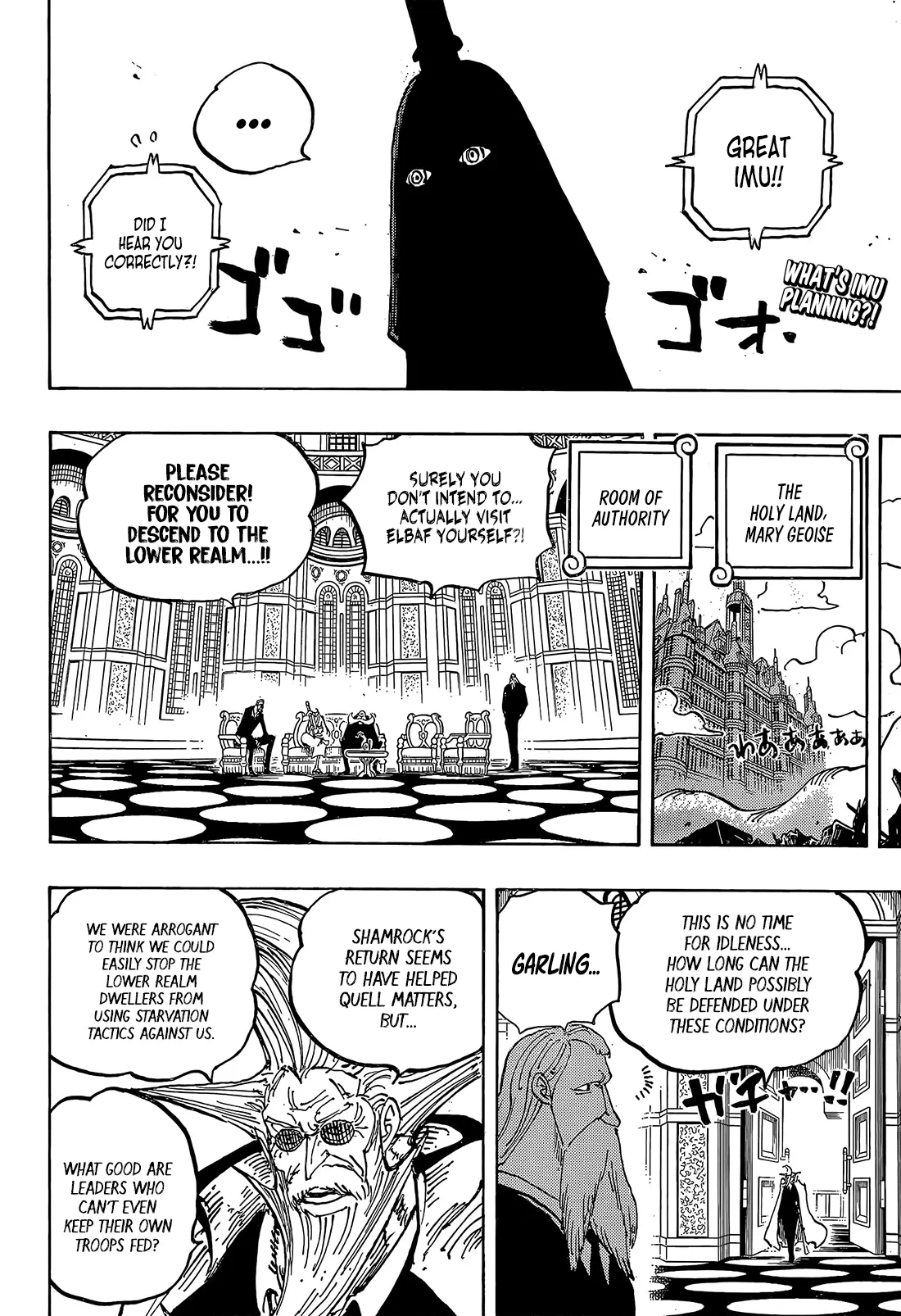 One Piece Chapter 1179 page 3 - 