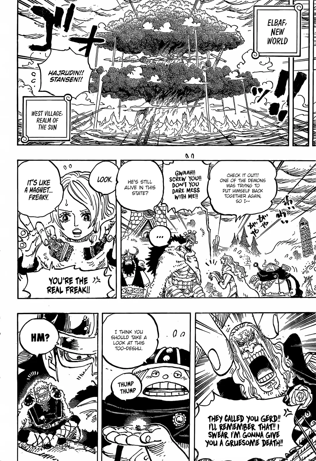 One Piece Chapter 1179 page 9 - 