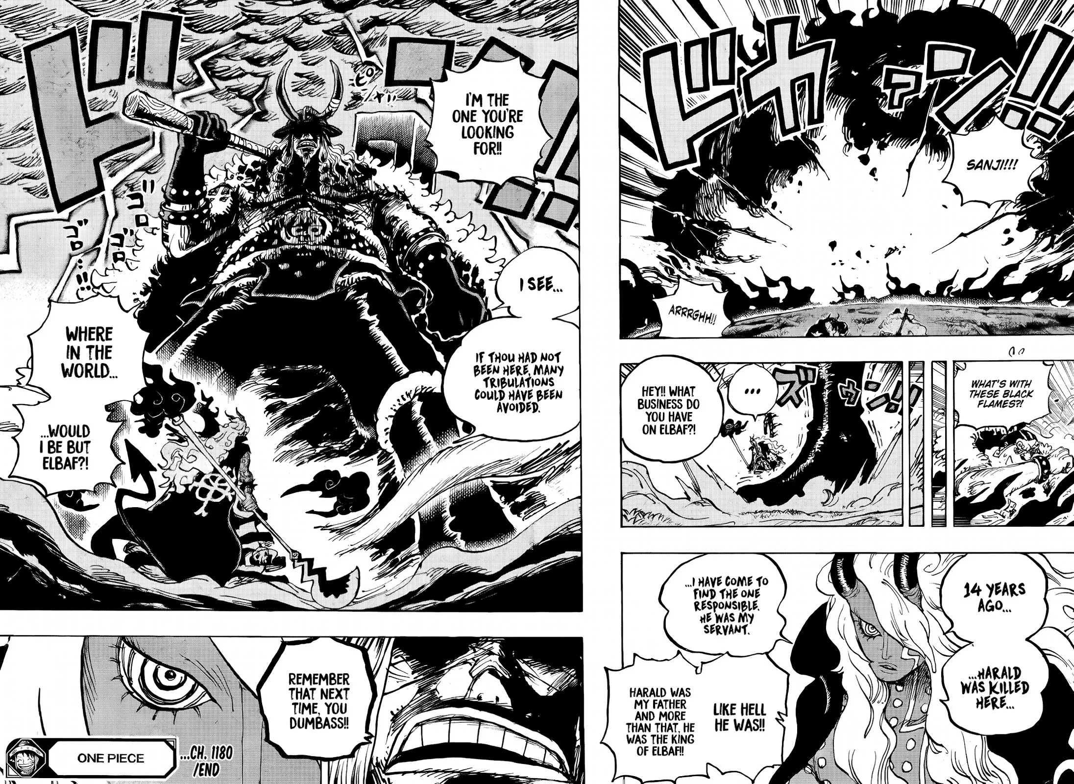 One Piece Chapter 1180 page 16 - 