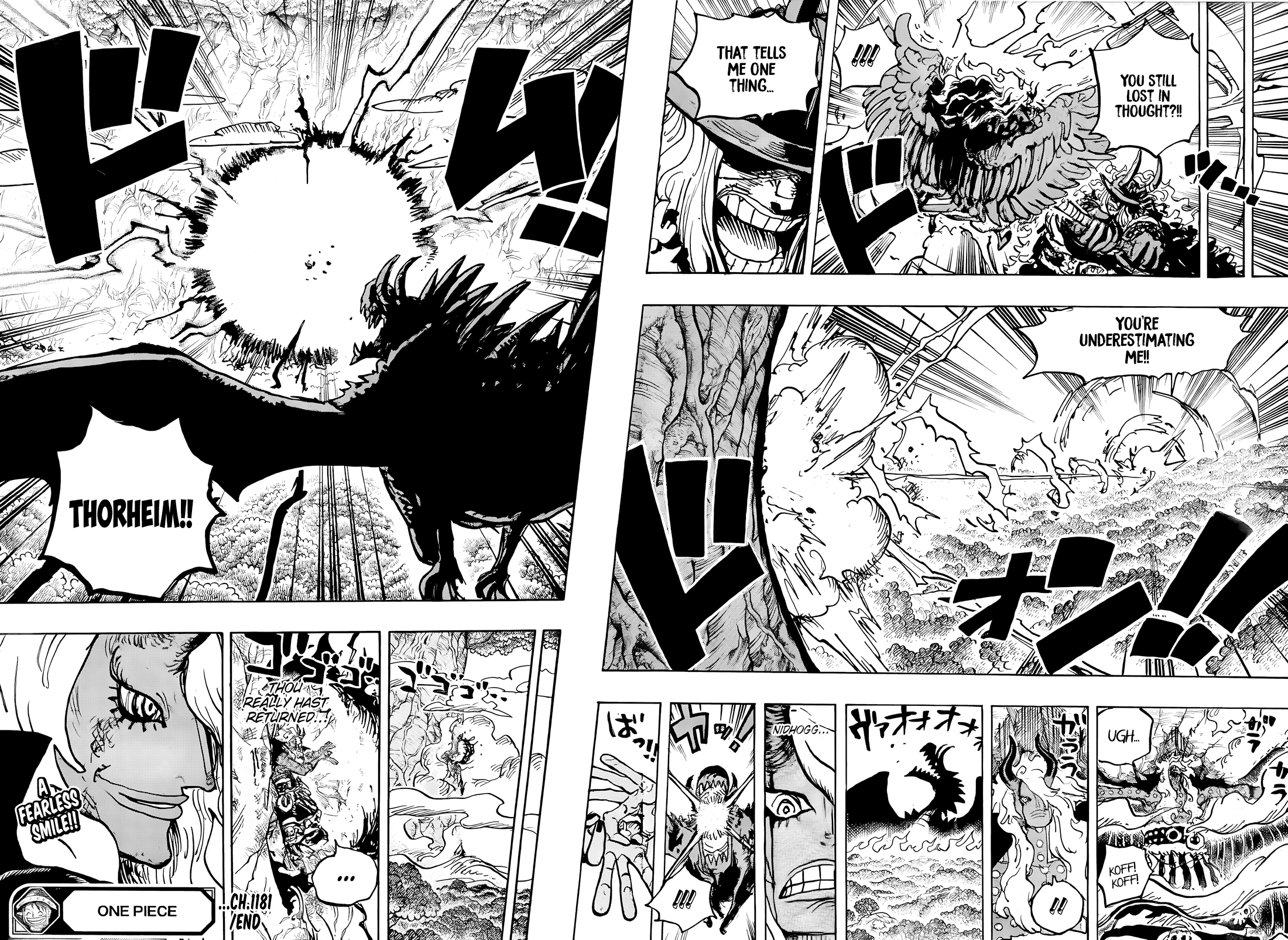 One Piece Chapter 1181 page 12 - 
