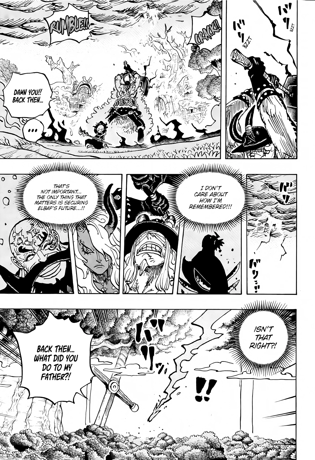 One Piece Chapter 1181 page 3 - 