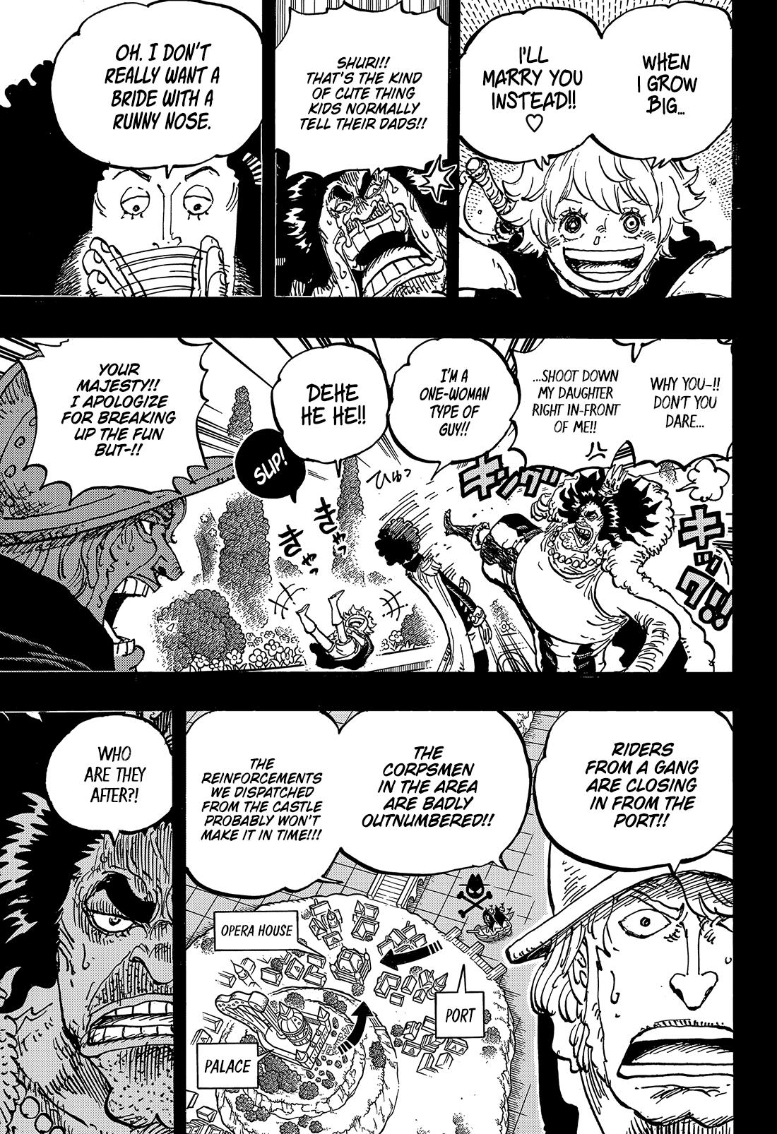 One Piece Chapter 1183 page 13 - 