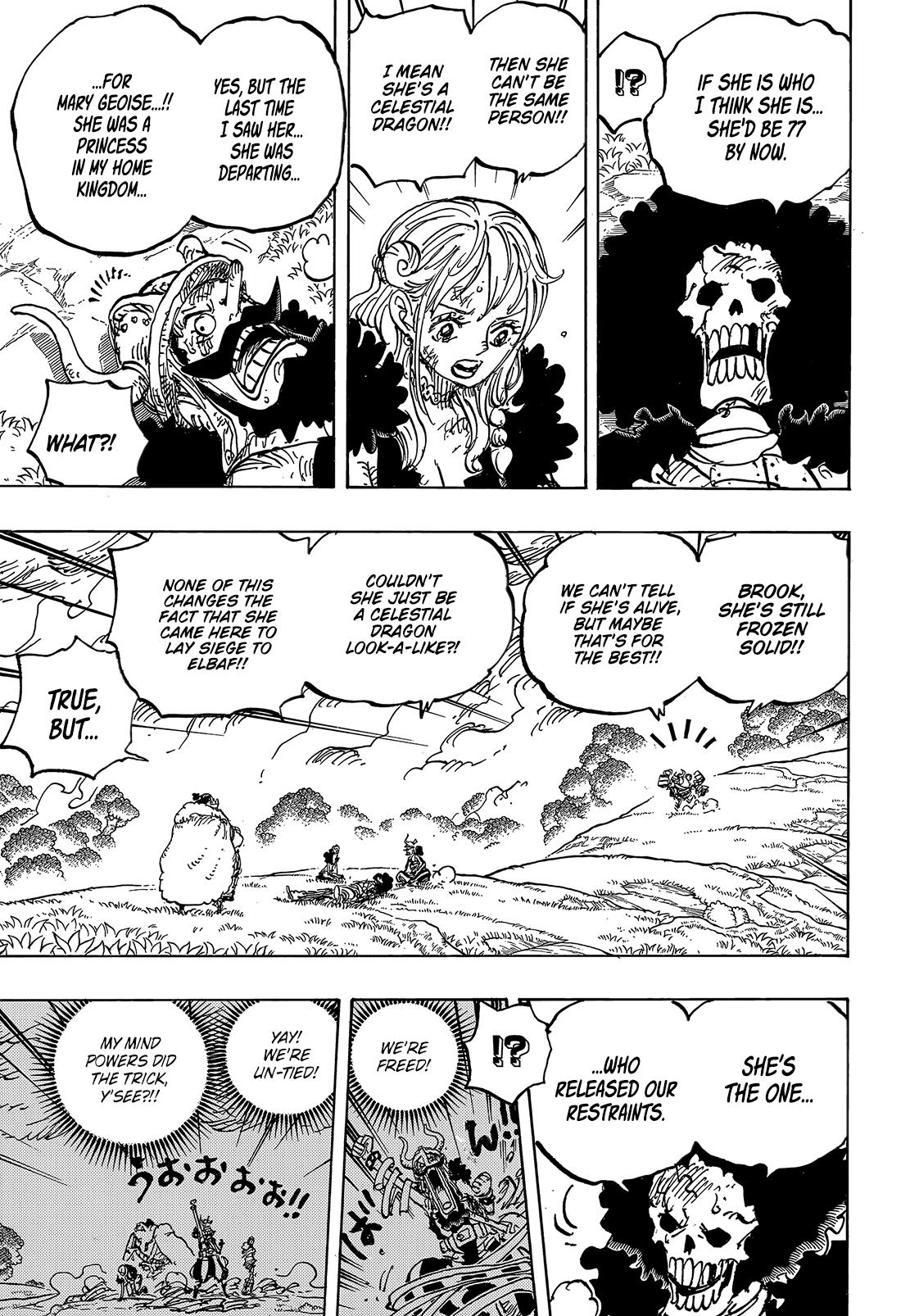 One Piece Chapter 1183 page 7 - 