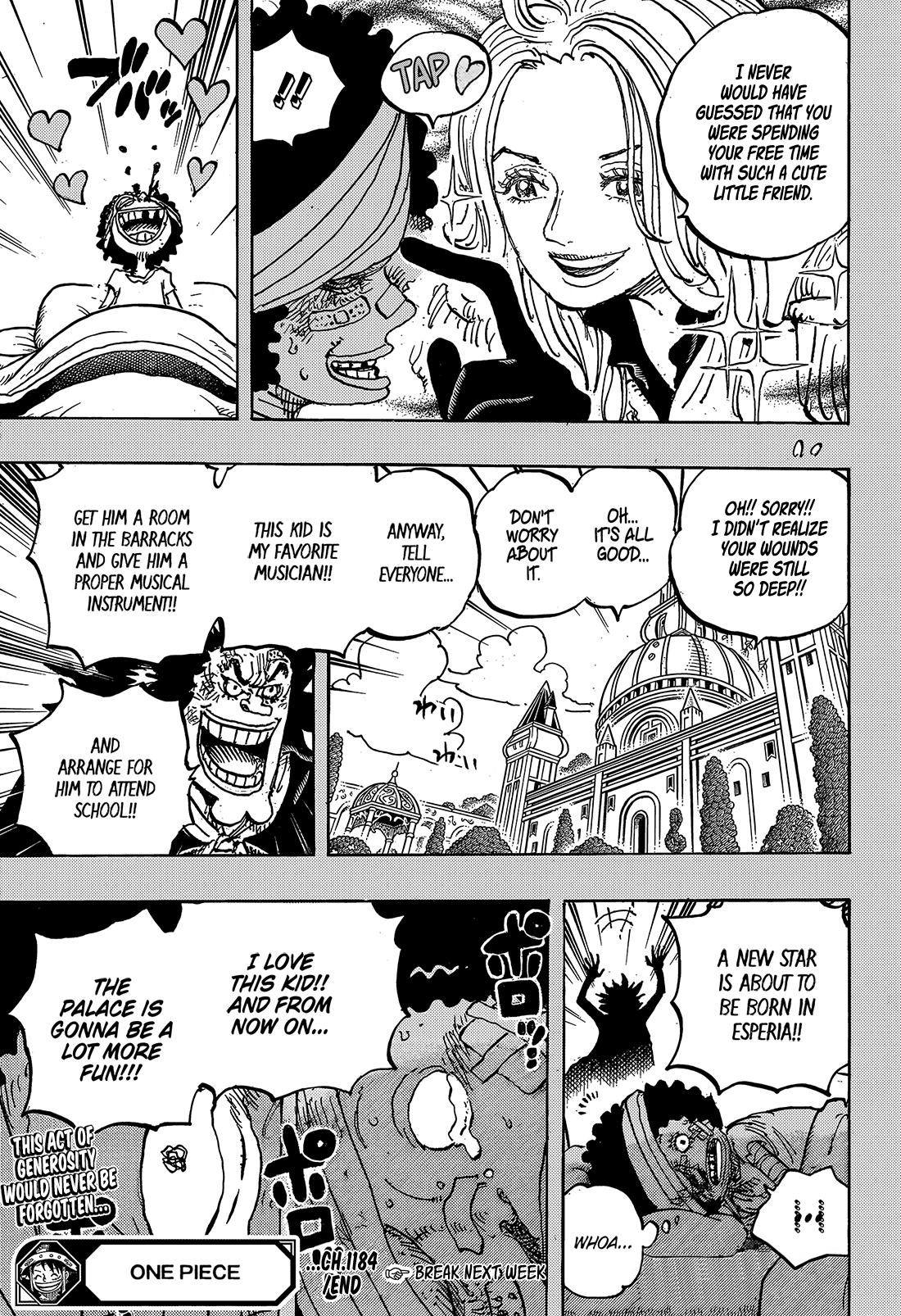 One Piece Chapter 1184 page 13 - 