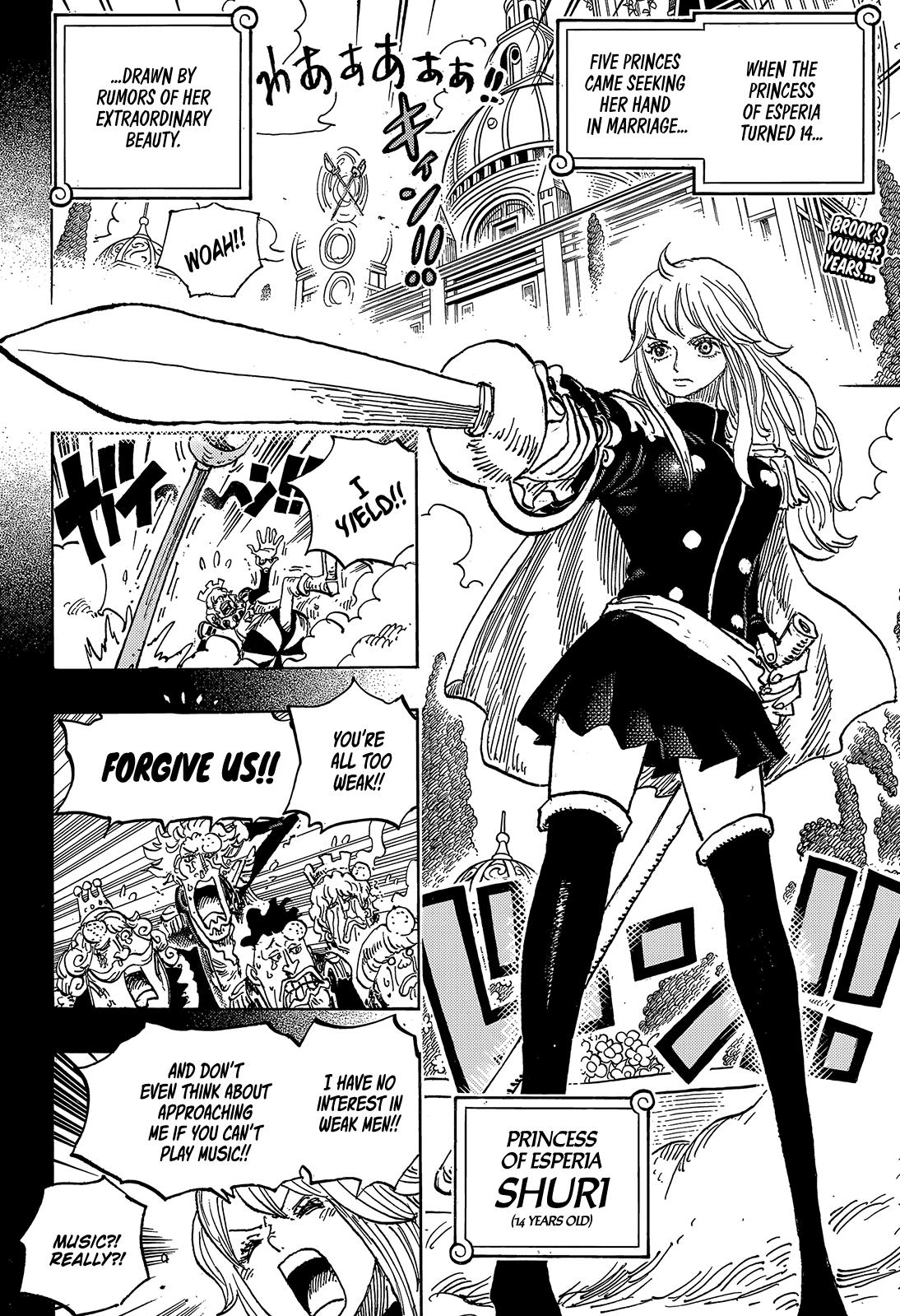 One Piece Chapter 1184 page 3 - 