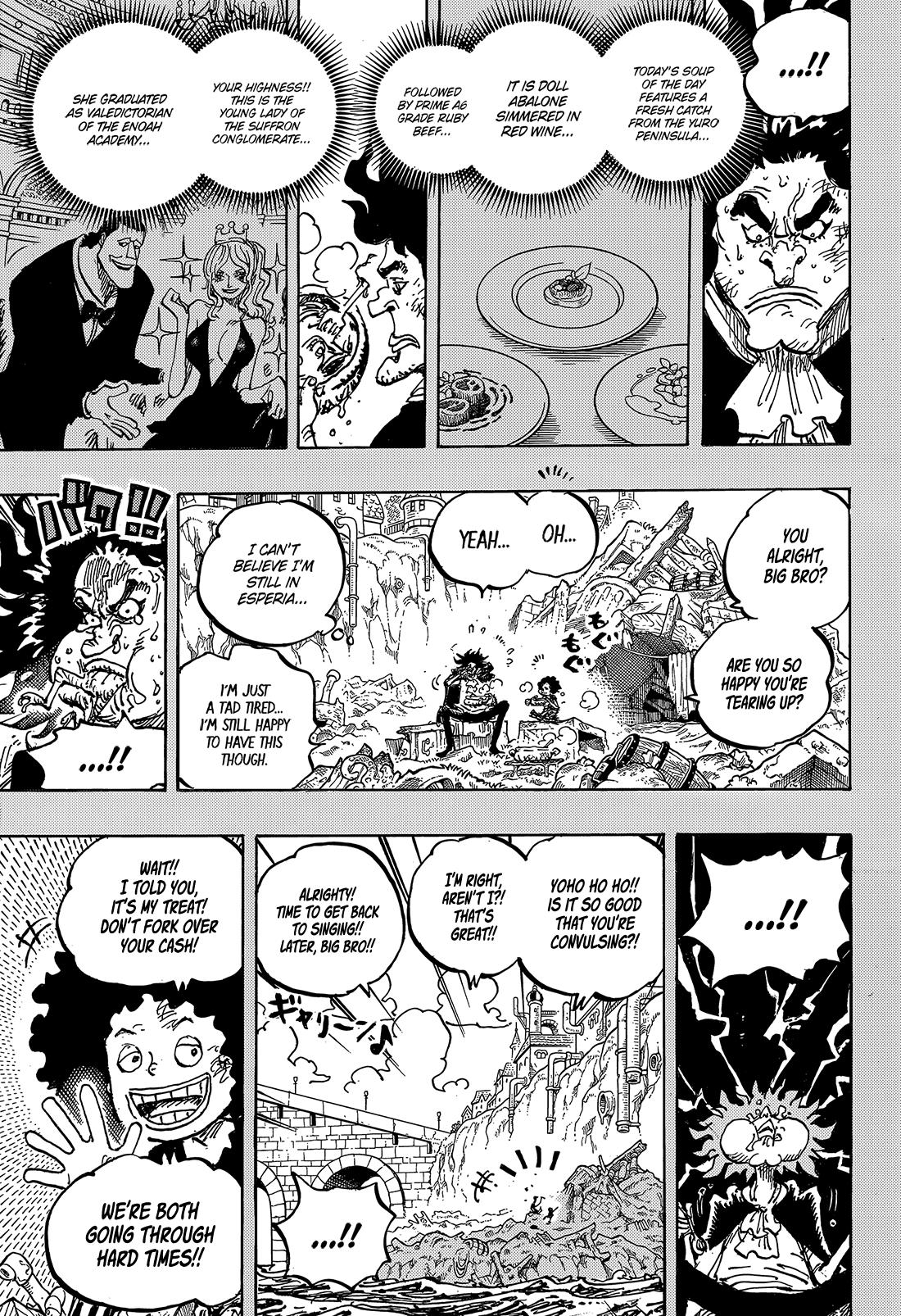 One Piece Chapter 1184 page 8 - 