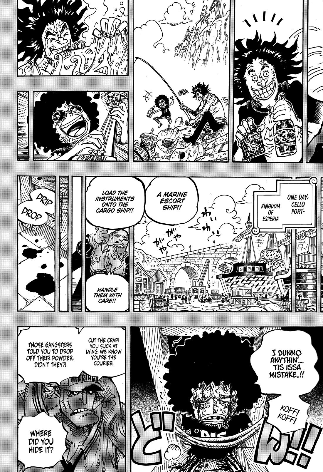 One Piece Chapter 1184 page 9 - 
