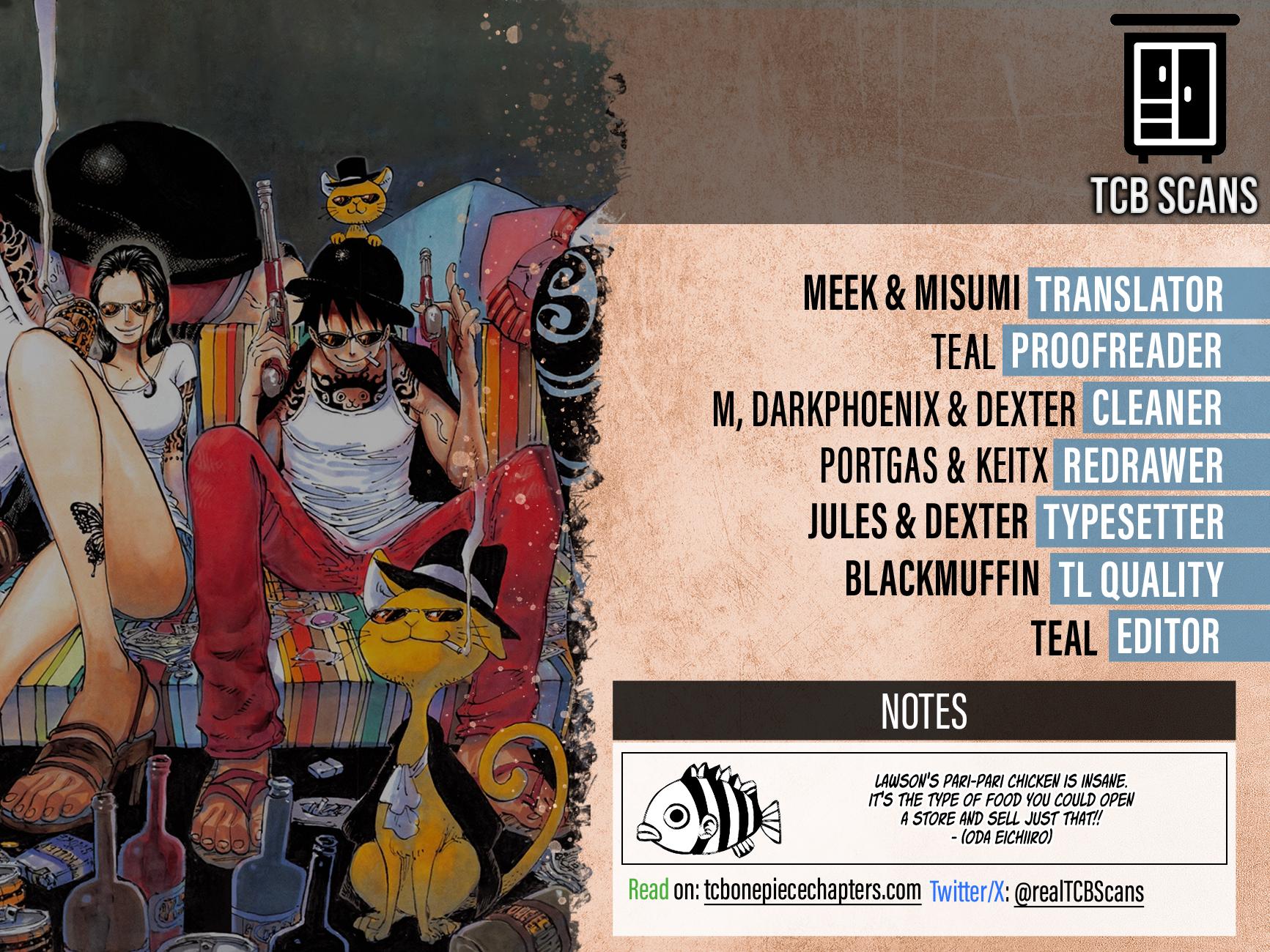 One Piece Chapter 1185 page 2 - 
