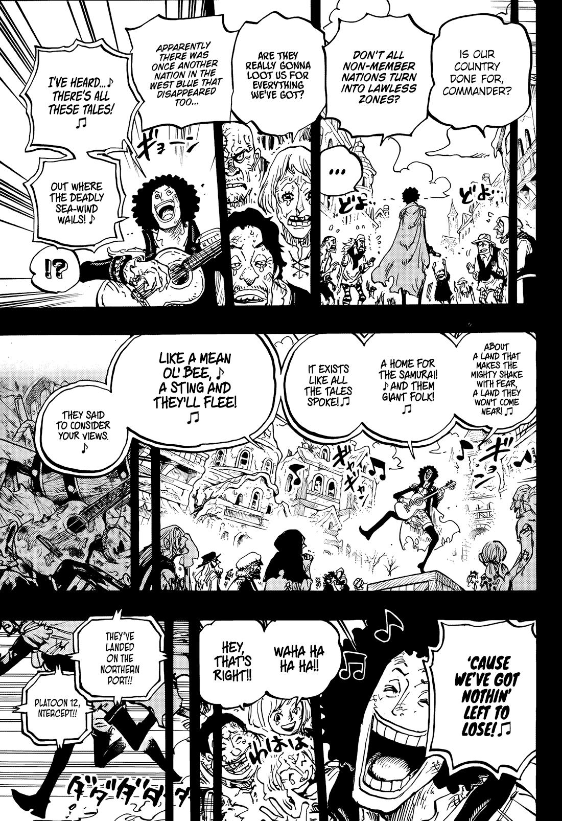 One Piece Chapter 1185 page 14 - 