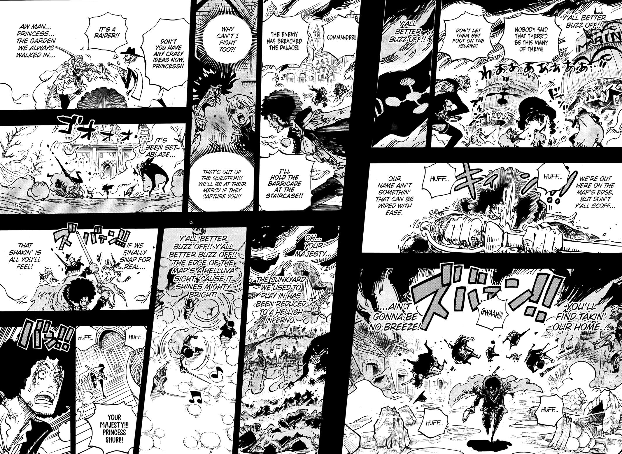One Piece Chapter 1185 page 15 - 