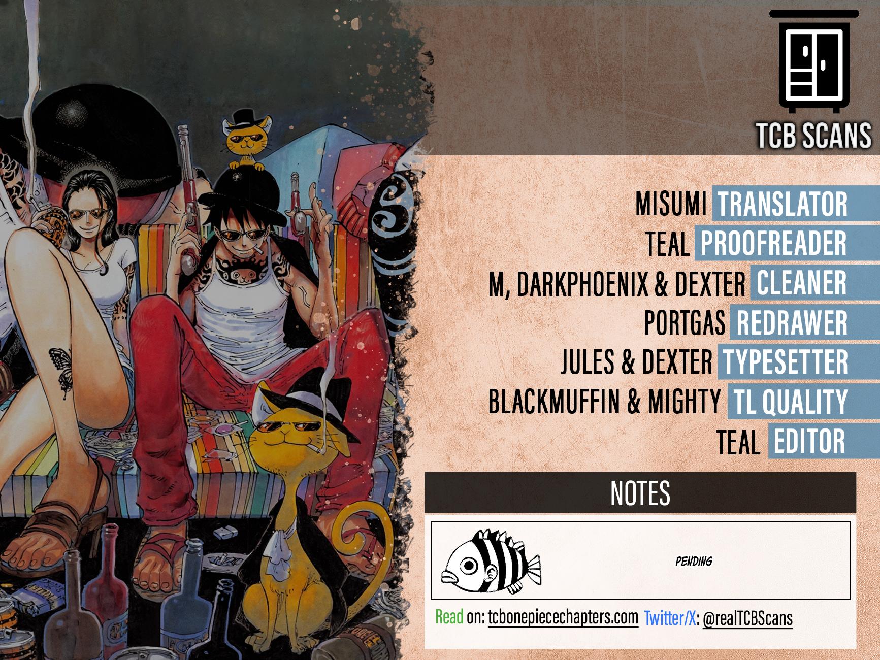 One Piece Chapter 1186 page 2 - 