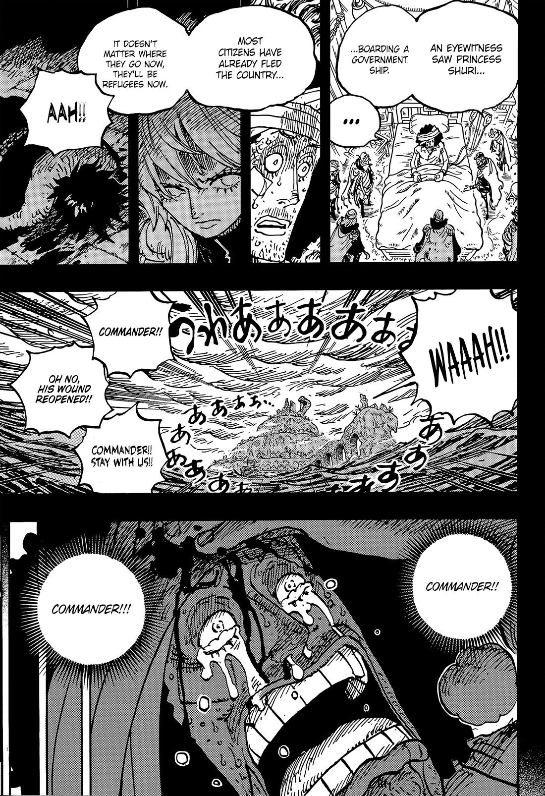 One Piece Chapter 1186 page 12 - 