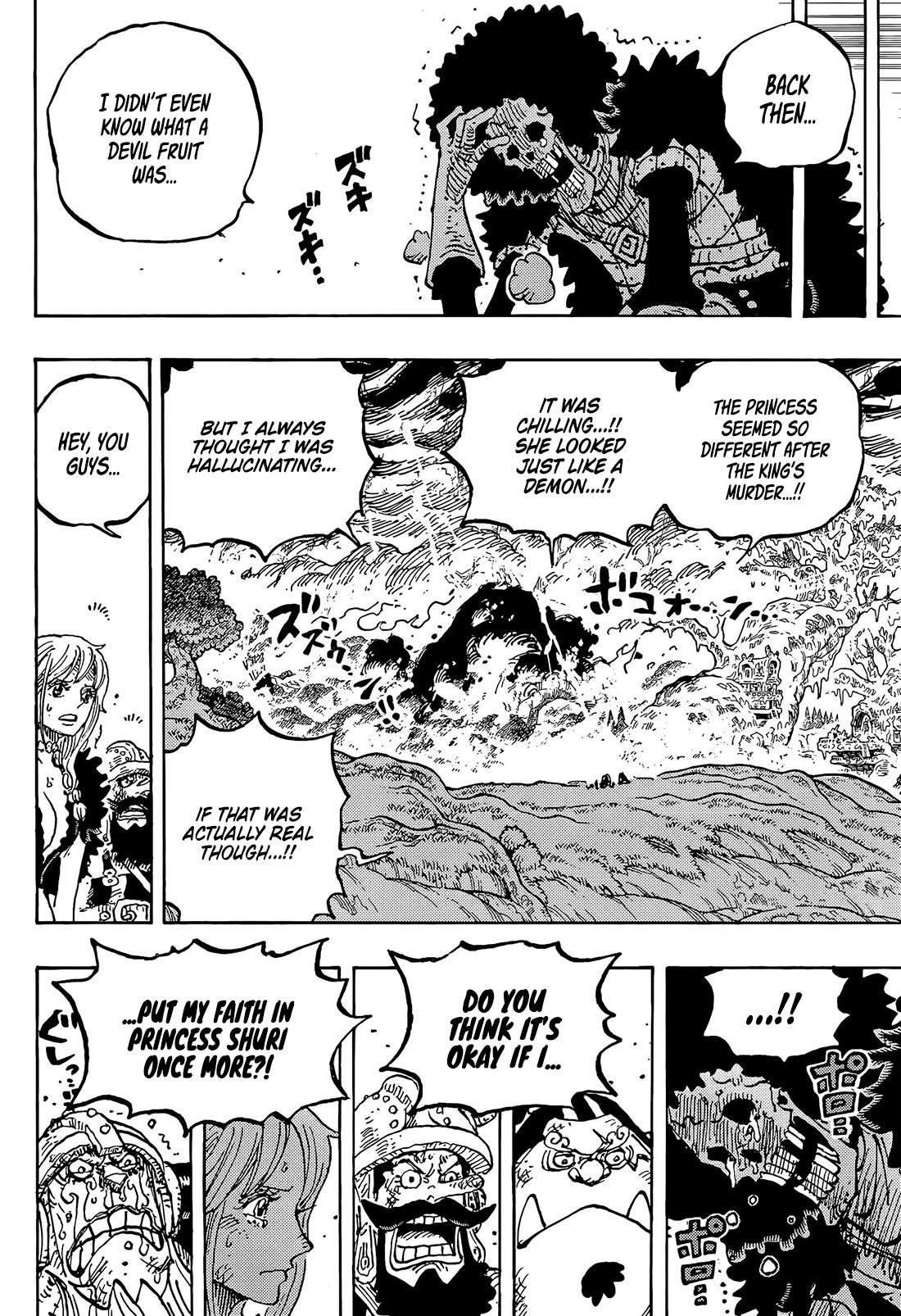 One Piece Chapter 1186 page 13 - 