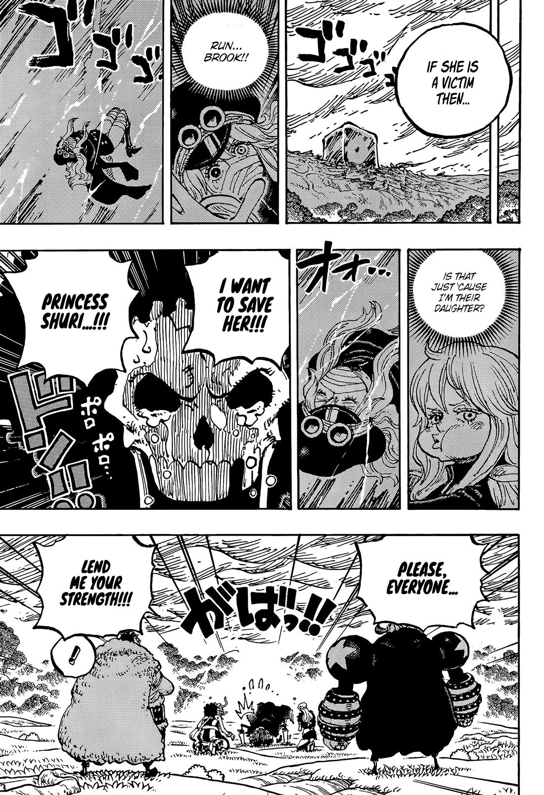 One Piece Chapter 1186 page 14 - 
